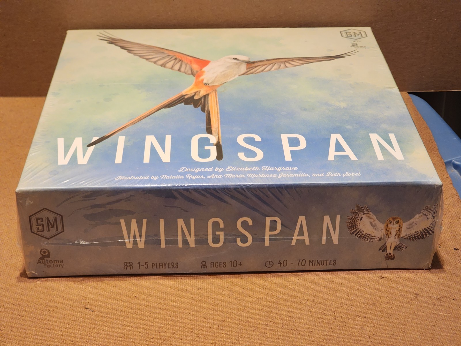Stonemaier Games STM910 Wingspan 2nd Edition Board Game Plus European Expansions