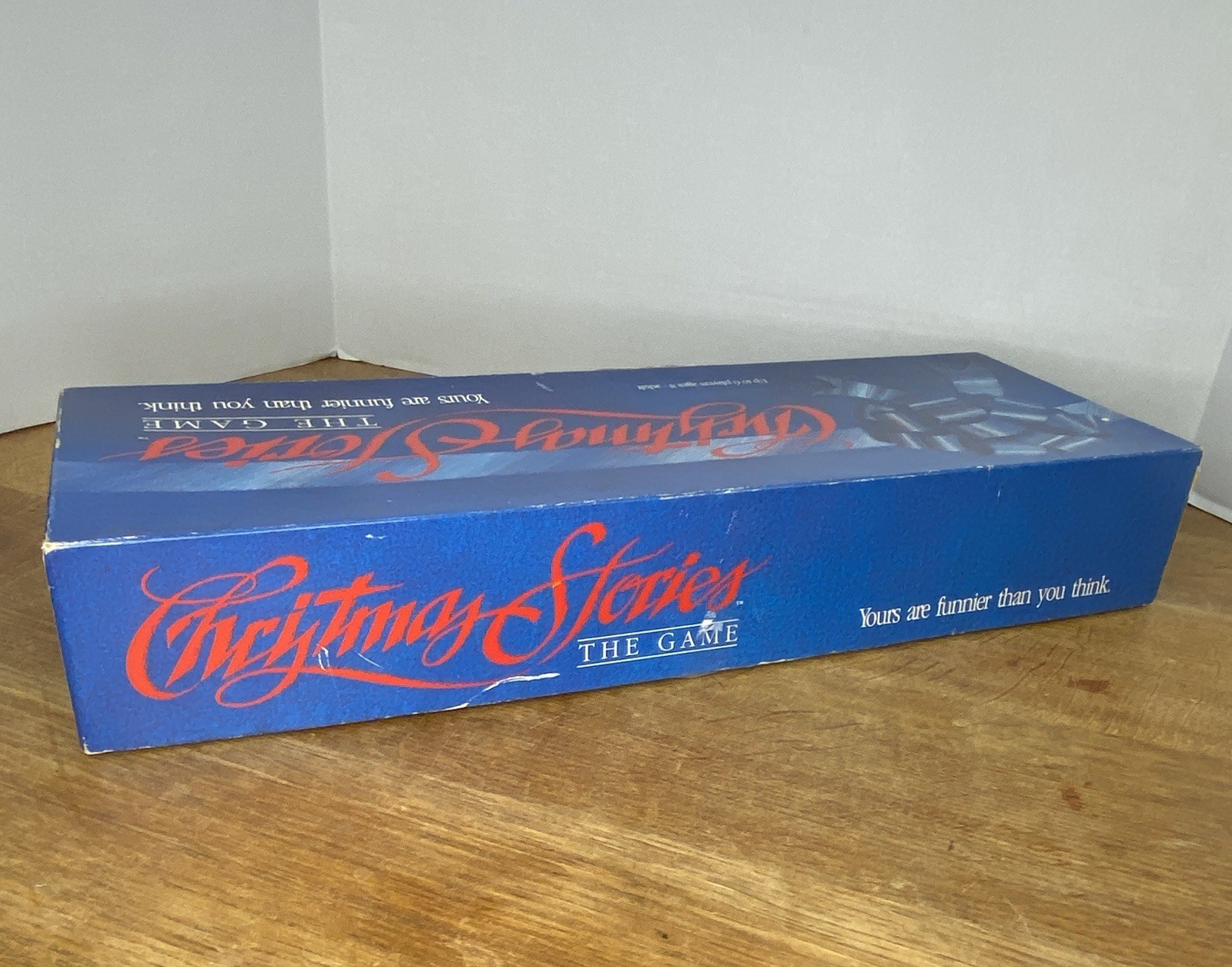 Vintage 1988 Christmas Stories The Game Complete 2-D Games Family Unpunched
