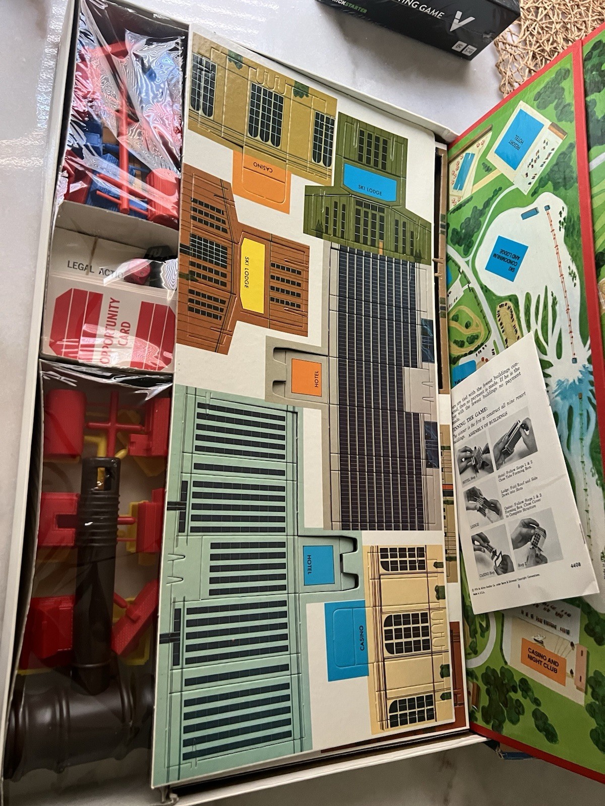 1974 Prize Property Board Game by Milton Bradley – Land Development Family Game