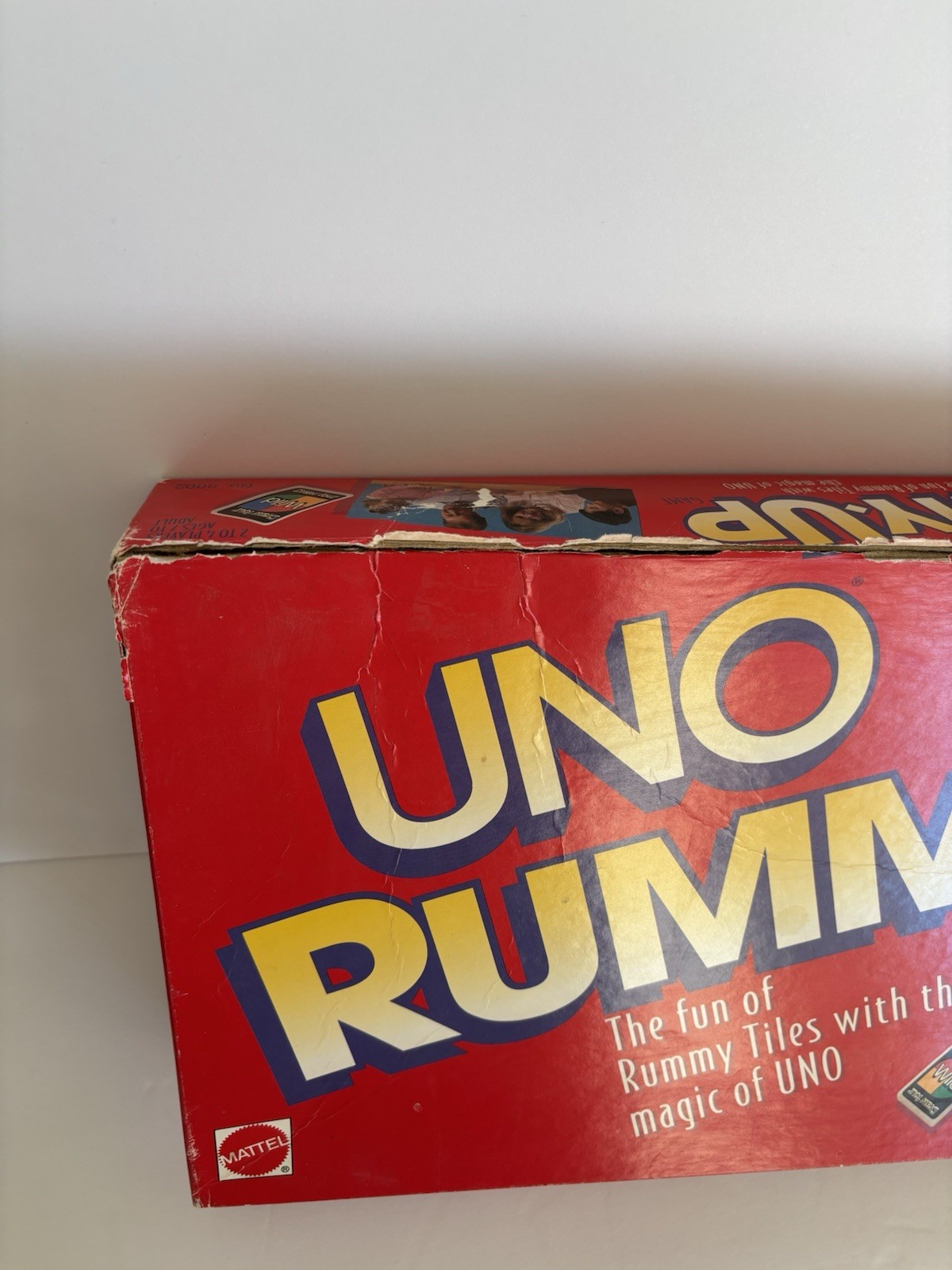 Uno Rummy Up Game Fun Of Rummy Tiles 1993 READ