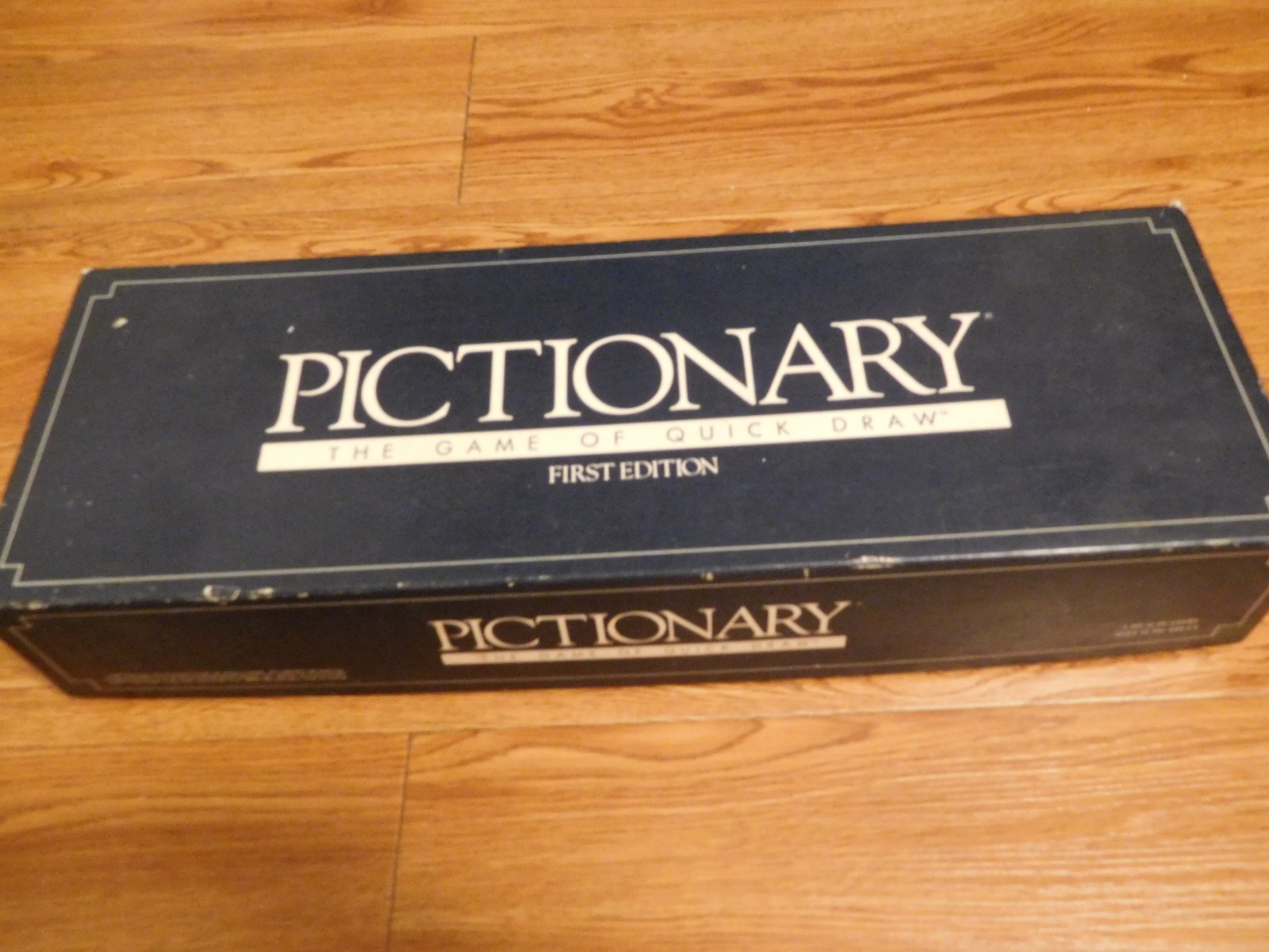 Pictionary First Edition Board Game 1985 Vintage 100% COMPLETE