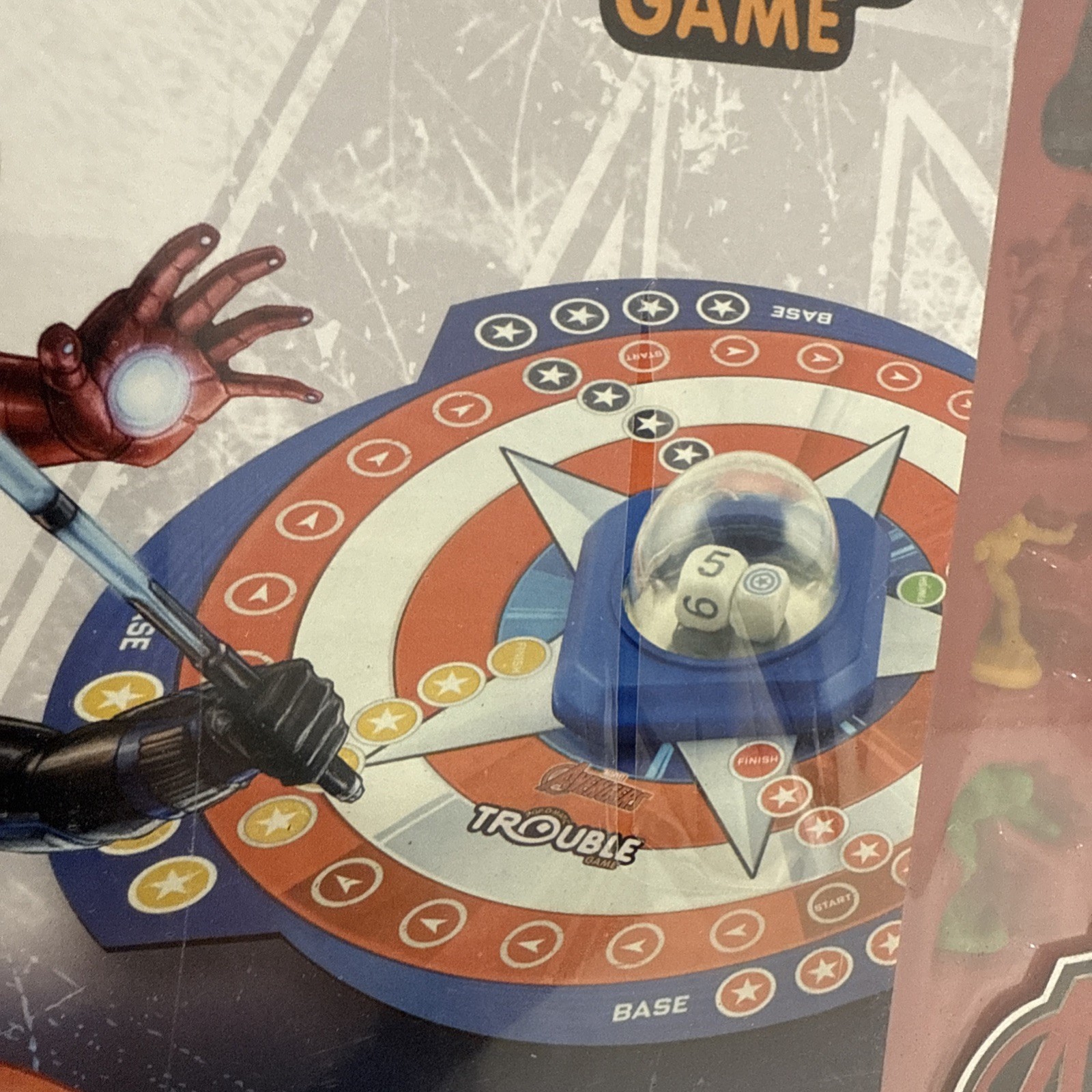 Hasbro Marvel Avengers Trouble Game Pop-O-Matic SEALED