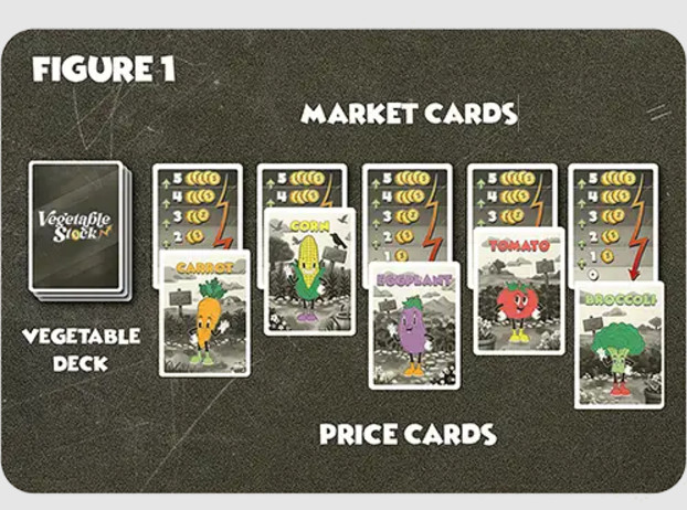 Vegetable Stock Card Game Arcane Wonders AWG DTE16VS Family Quick Fast Play
