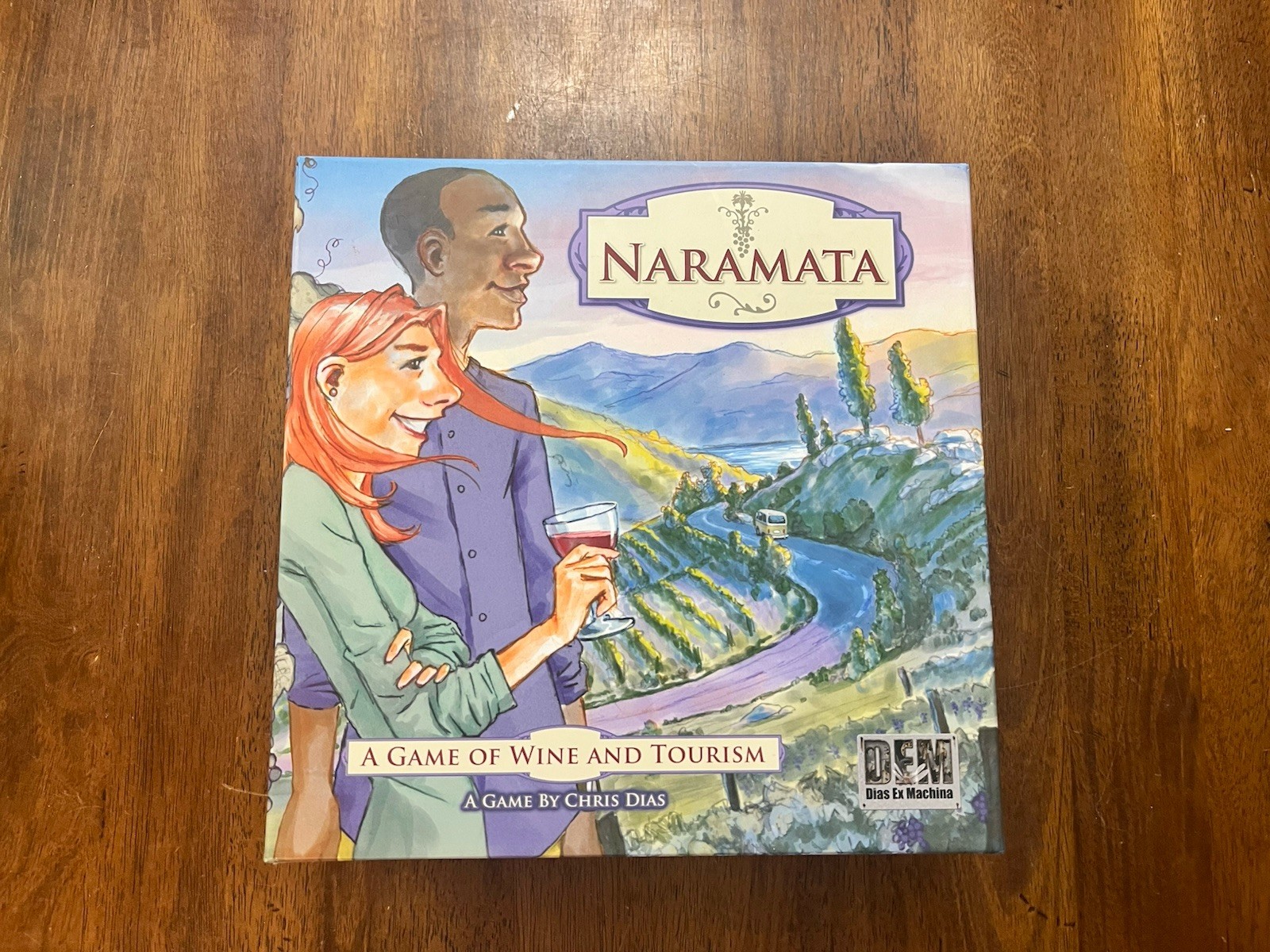 Naramata: Wine and Tourism Strategy Board Game by DEM Games, Brand New