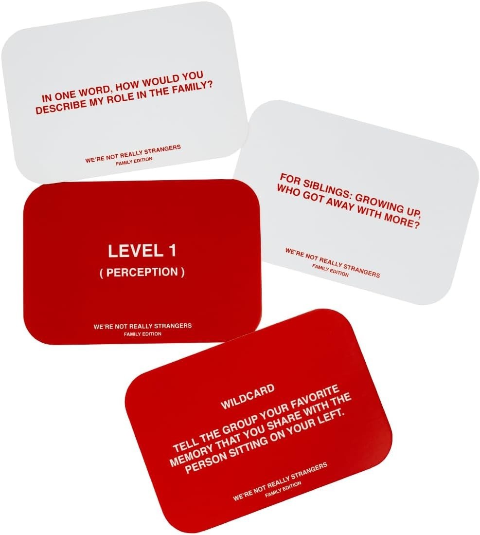 Family Edition Card Game – 150 Conversation Cards for Adults, Teens, and Fami…