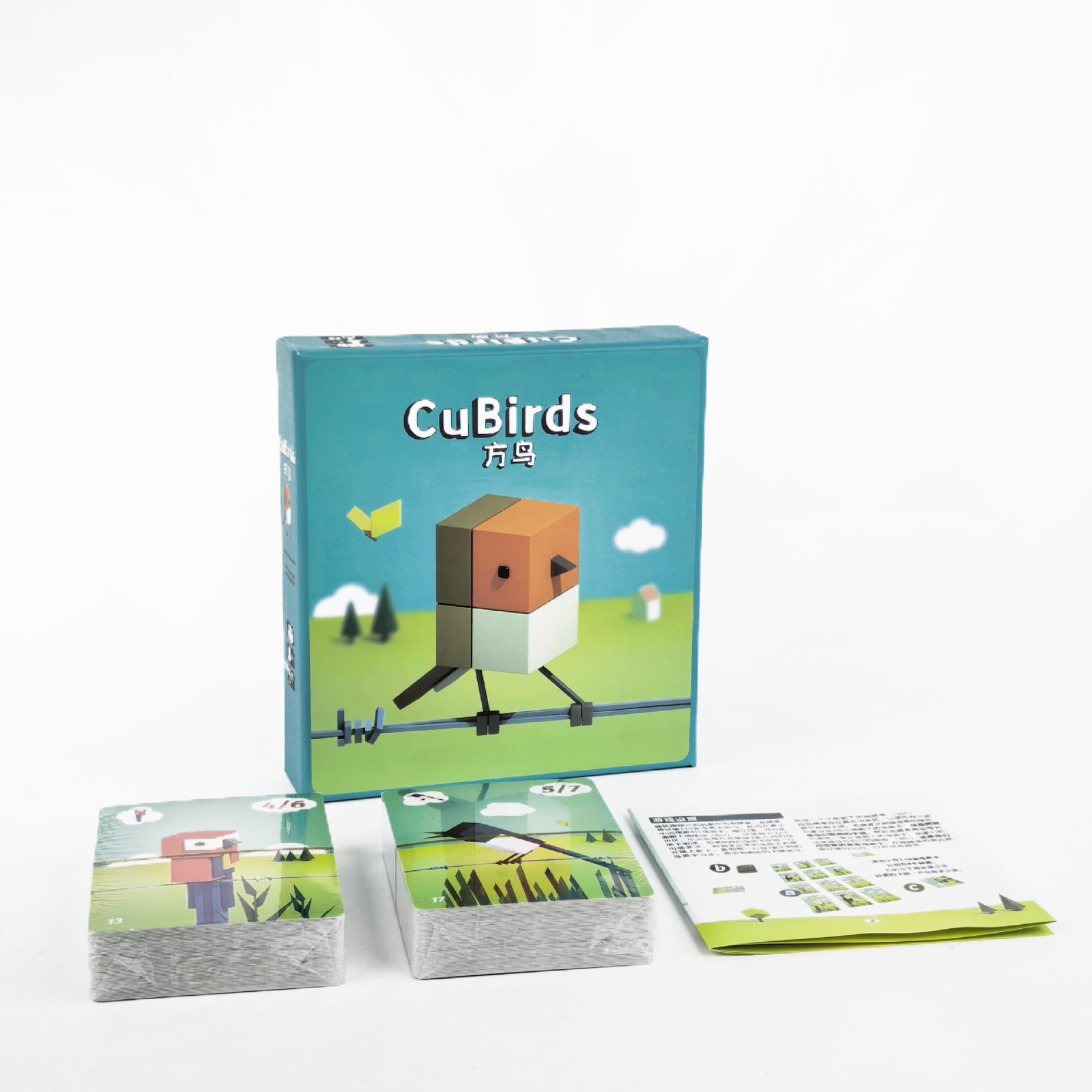 CuBirds Strategic Card Game 2-5 Players Family Board Game