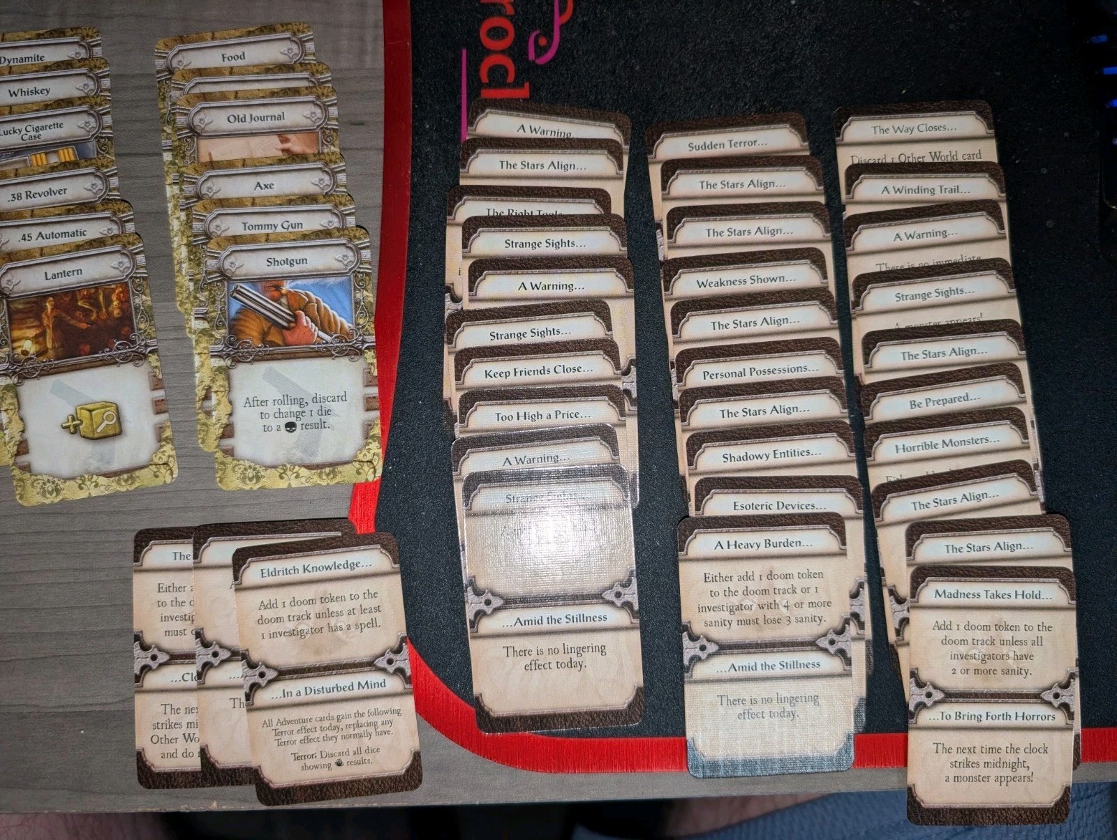 Elder Sign Revised Edition Arkham Horror Files Board Game Used