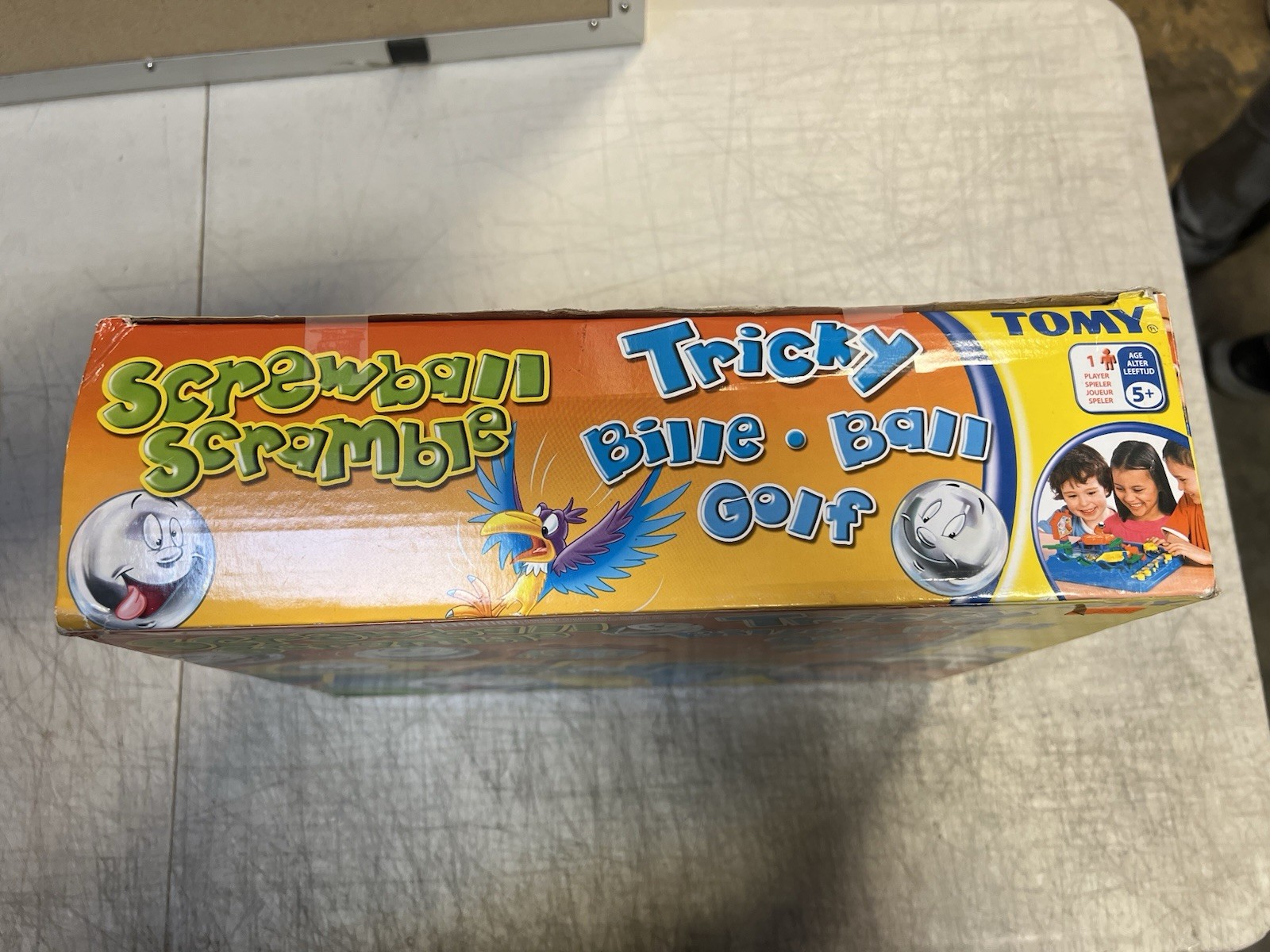 Tomy Tricky Bille Classic Retro Action Board Game Ball Maze (Incomplete)