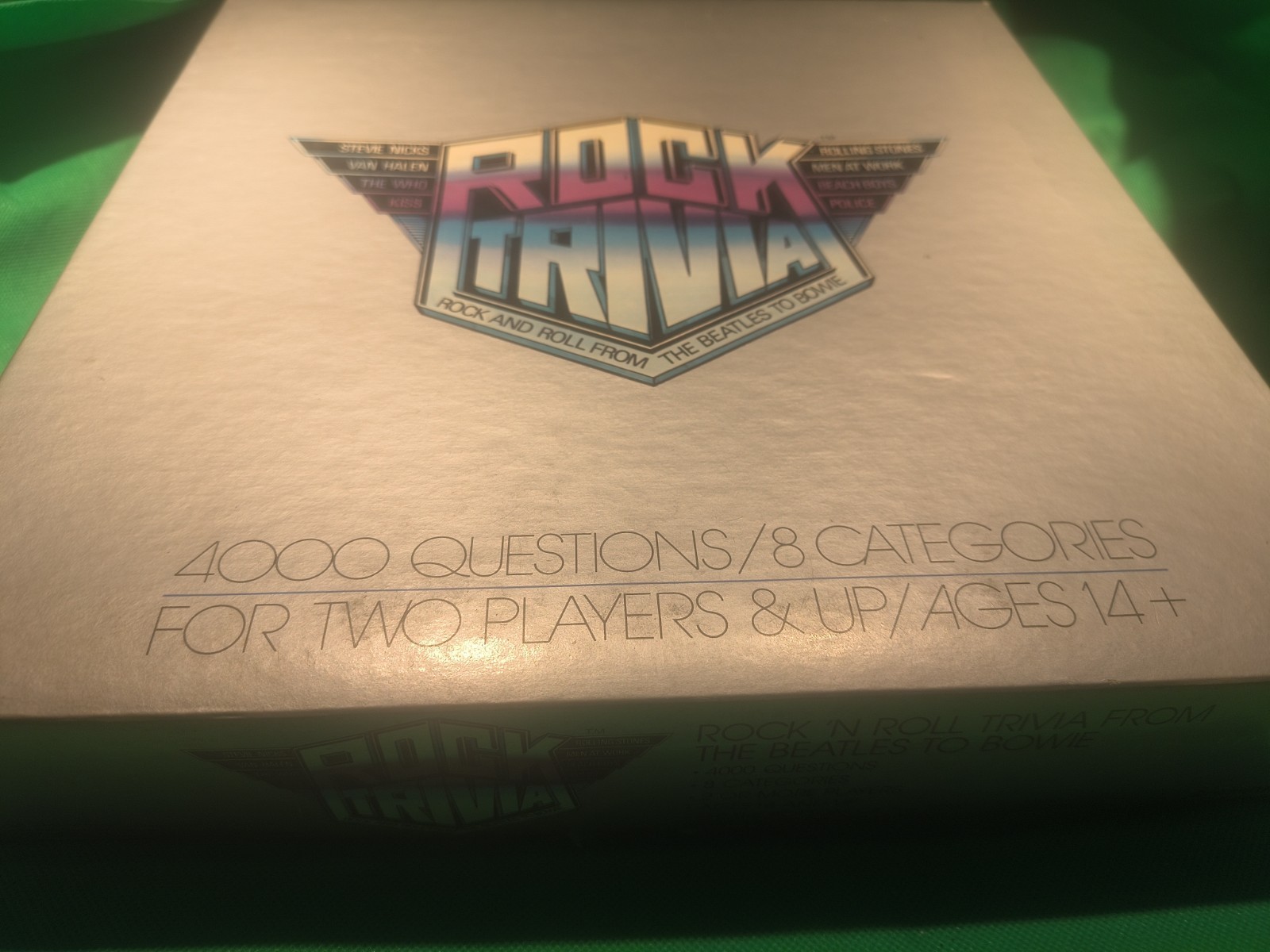 Vtg Rock Trivia Board Game Pressman 1984 Rock And Roll From The Beatles COMPLETE