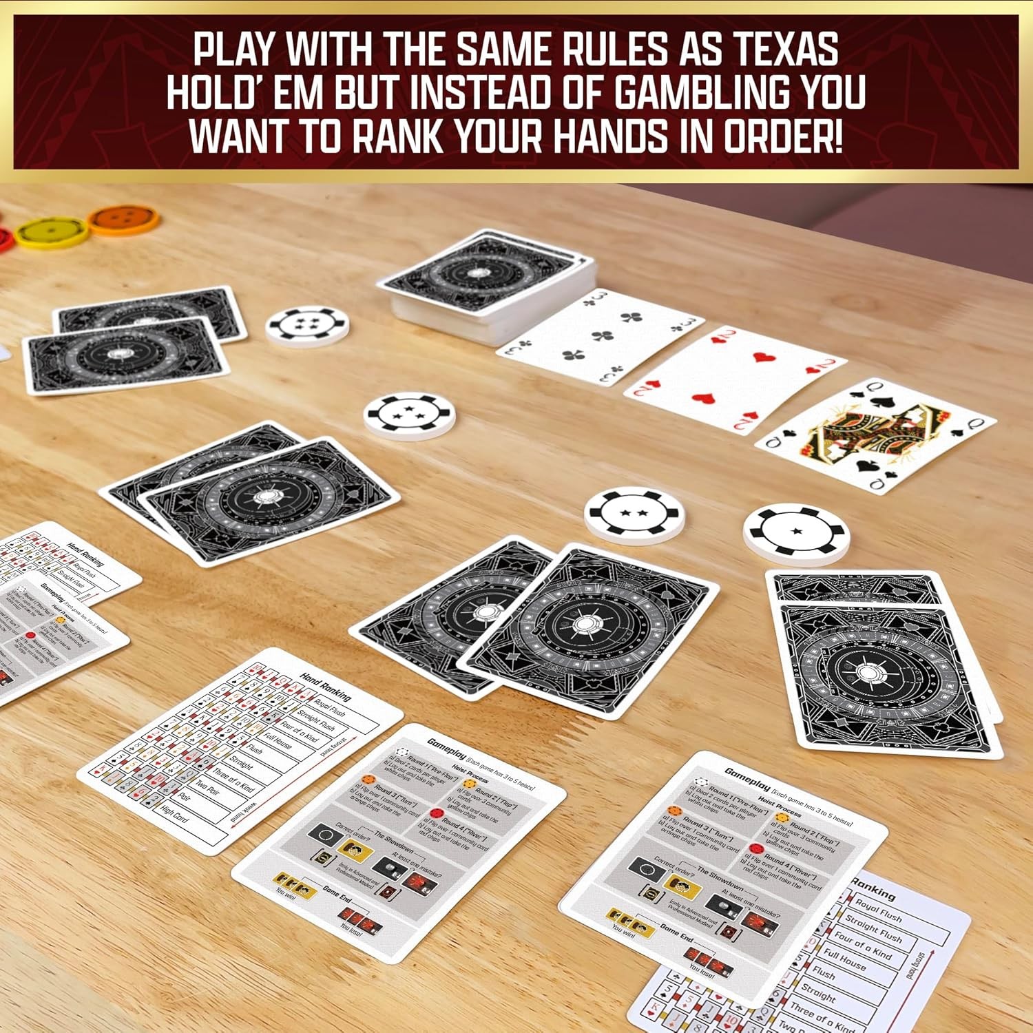 Thames & Kosmos: The Gang – Cooperative Poker Card Game