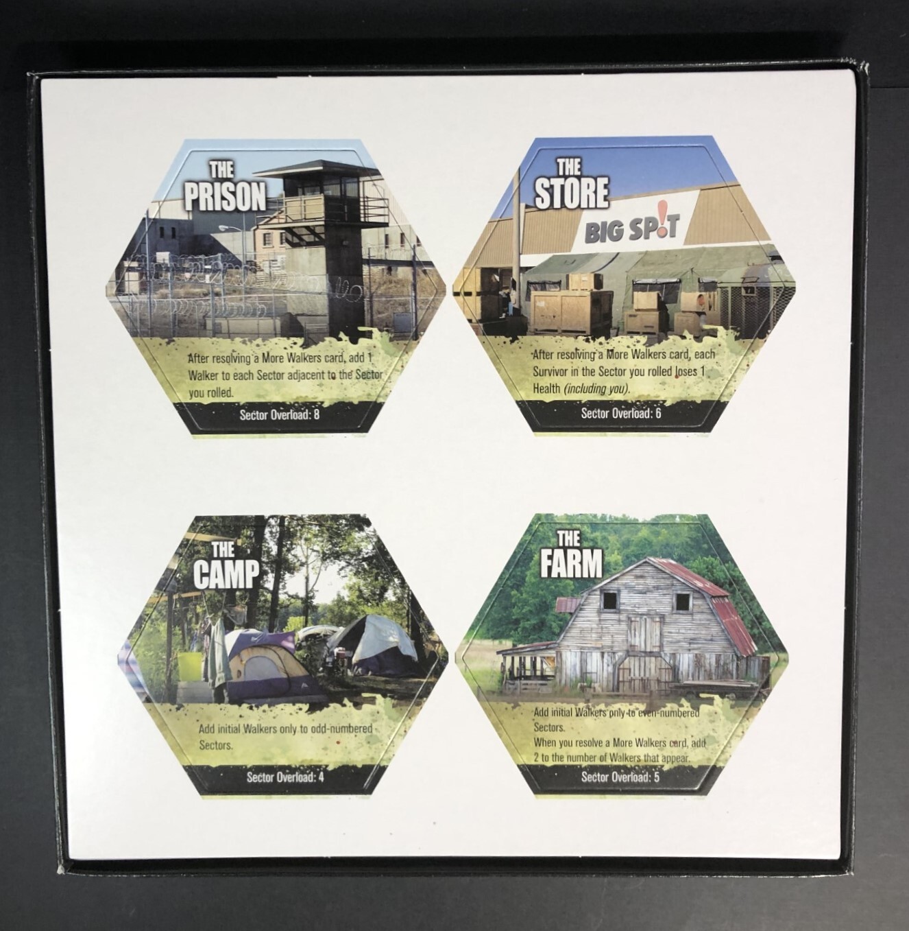 THE WALKING DEAD: Don’t Look Back Dice Board Game 2014 Cryptozoic Free Shipping