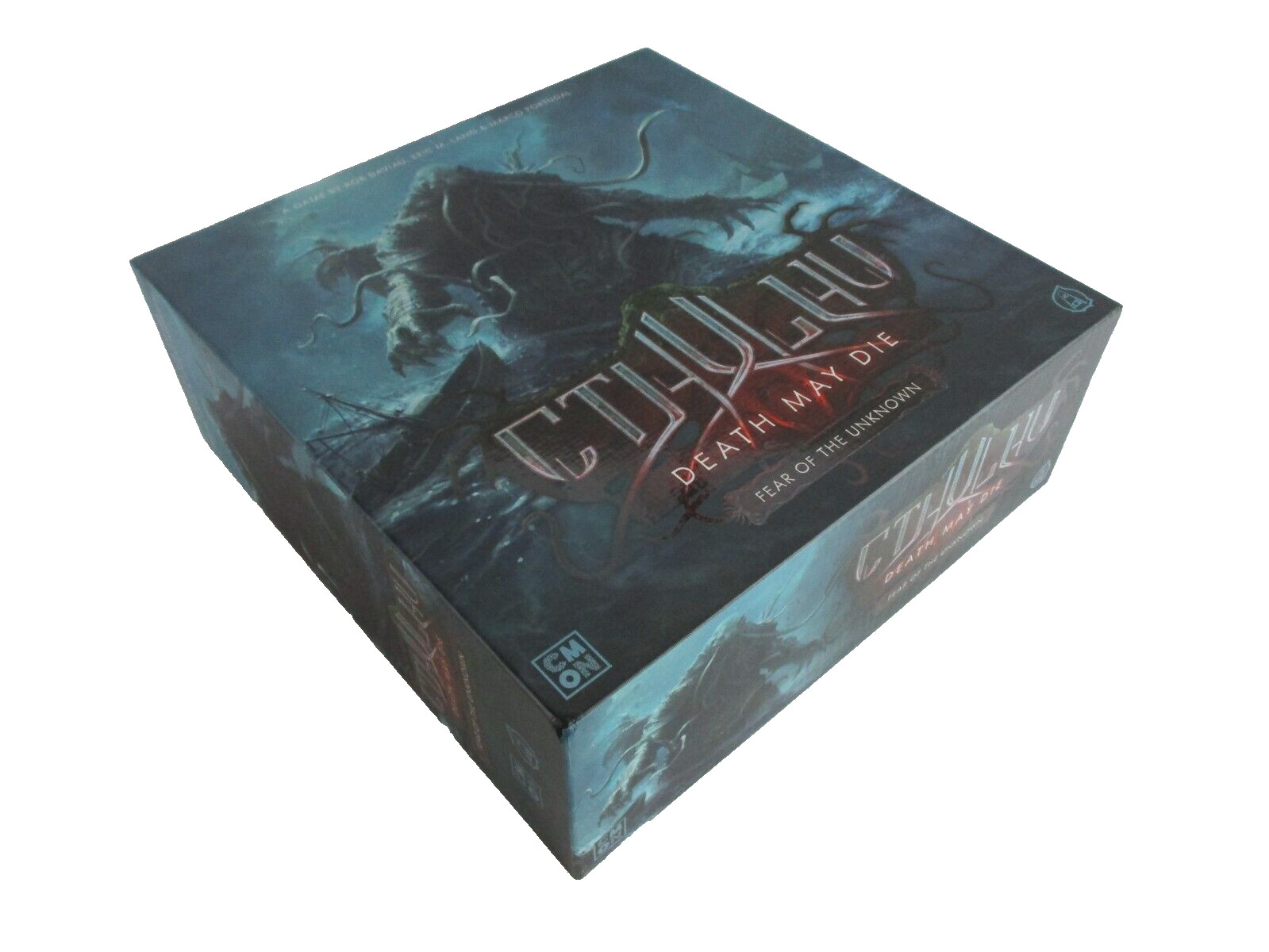 CTHULHU DEATH MAY DIE: Fear Of The Unknown REPLACEMENT BOX & TRAYS C-Mon NEW!!