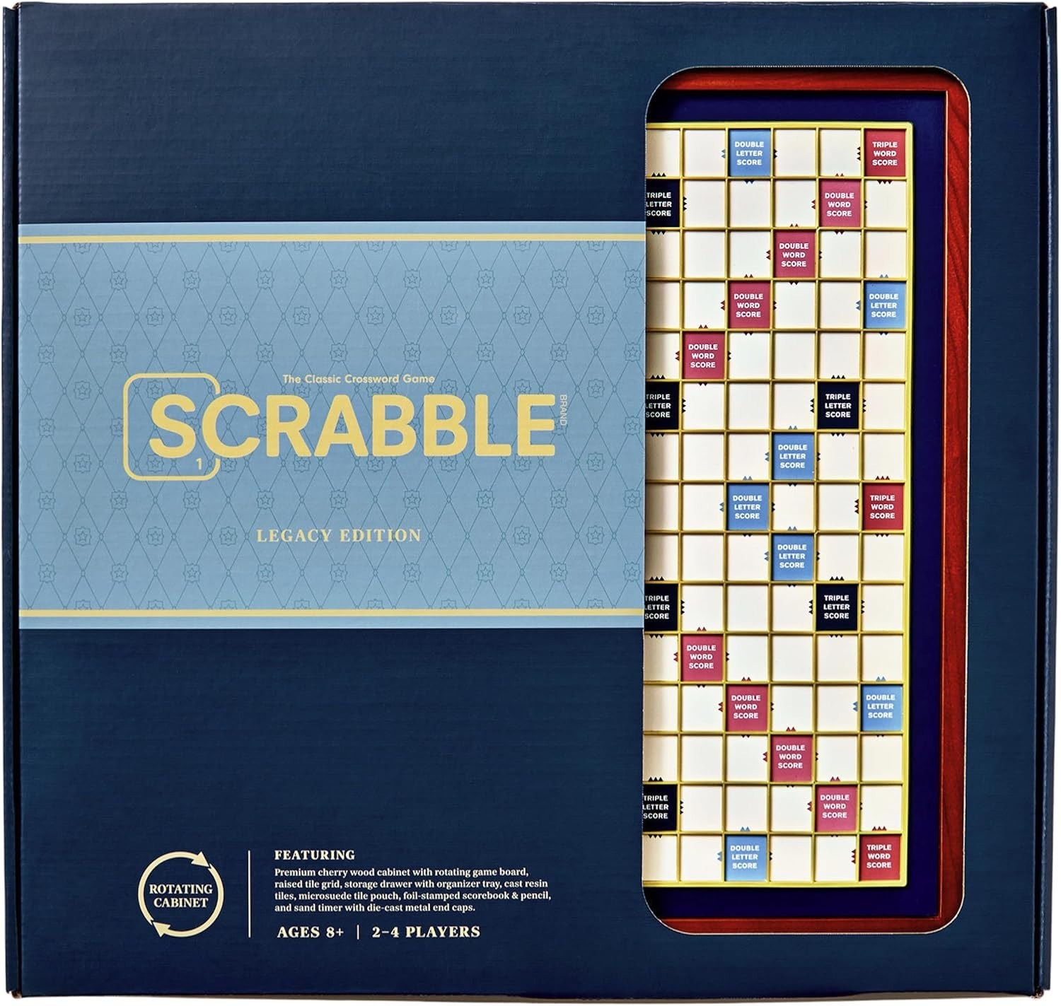 WS Game Company Scrabble Legacy Edition Board Game