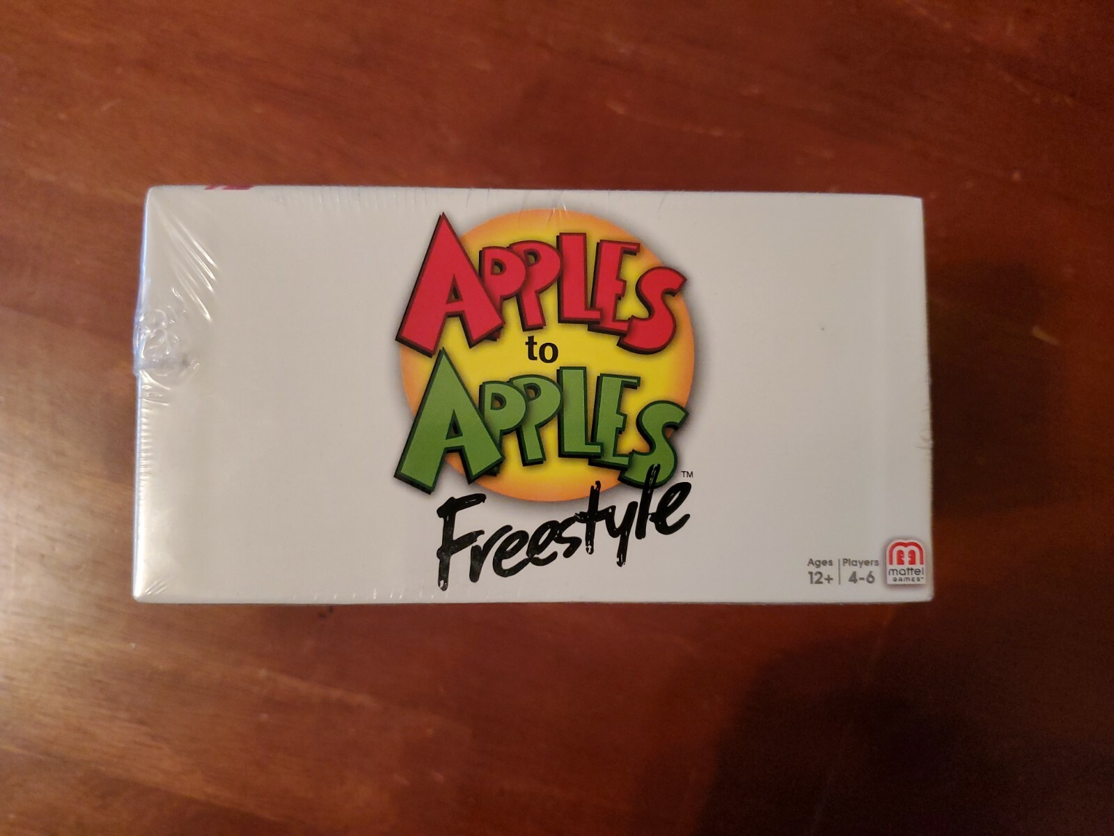 New Sealed Apples to Apples Freestyle Game Ages 12+ 4-6 Players By Mattel Laughs
