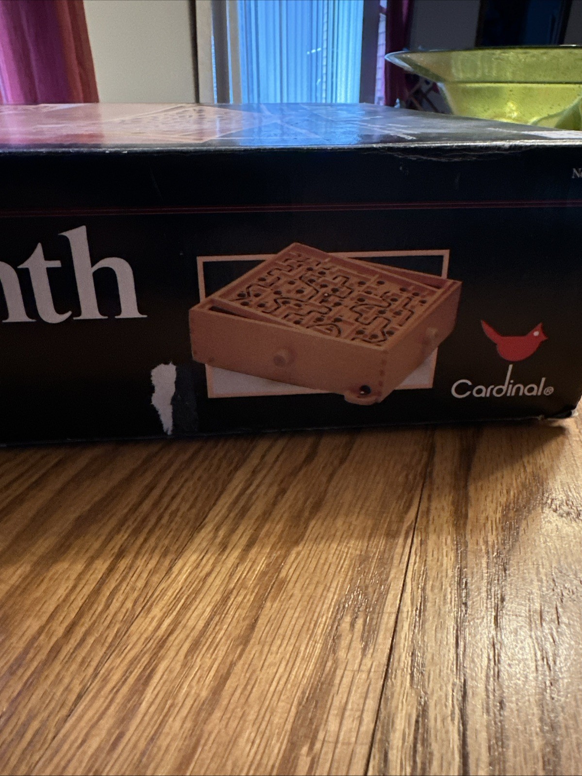 Labyrinth Premiere Edition Cardinal Wooden Marble Game of Skill Vintage #190