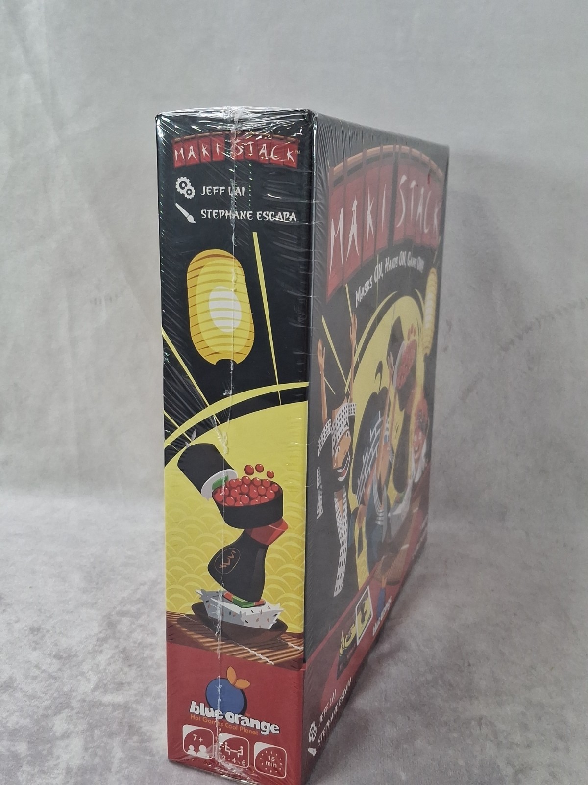 Maki Stack Family Party Dexterity Game by Blue Orange Chopsticks Blindfold NEW