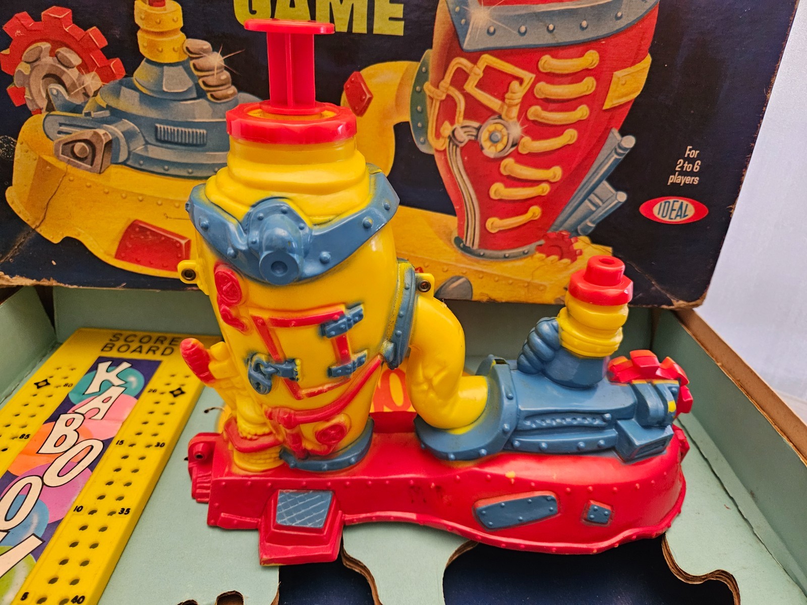 Vintage KABOOM- Balloon Busting game 1965 Ideal