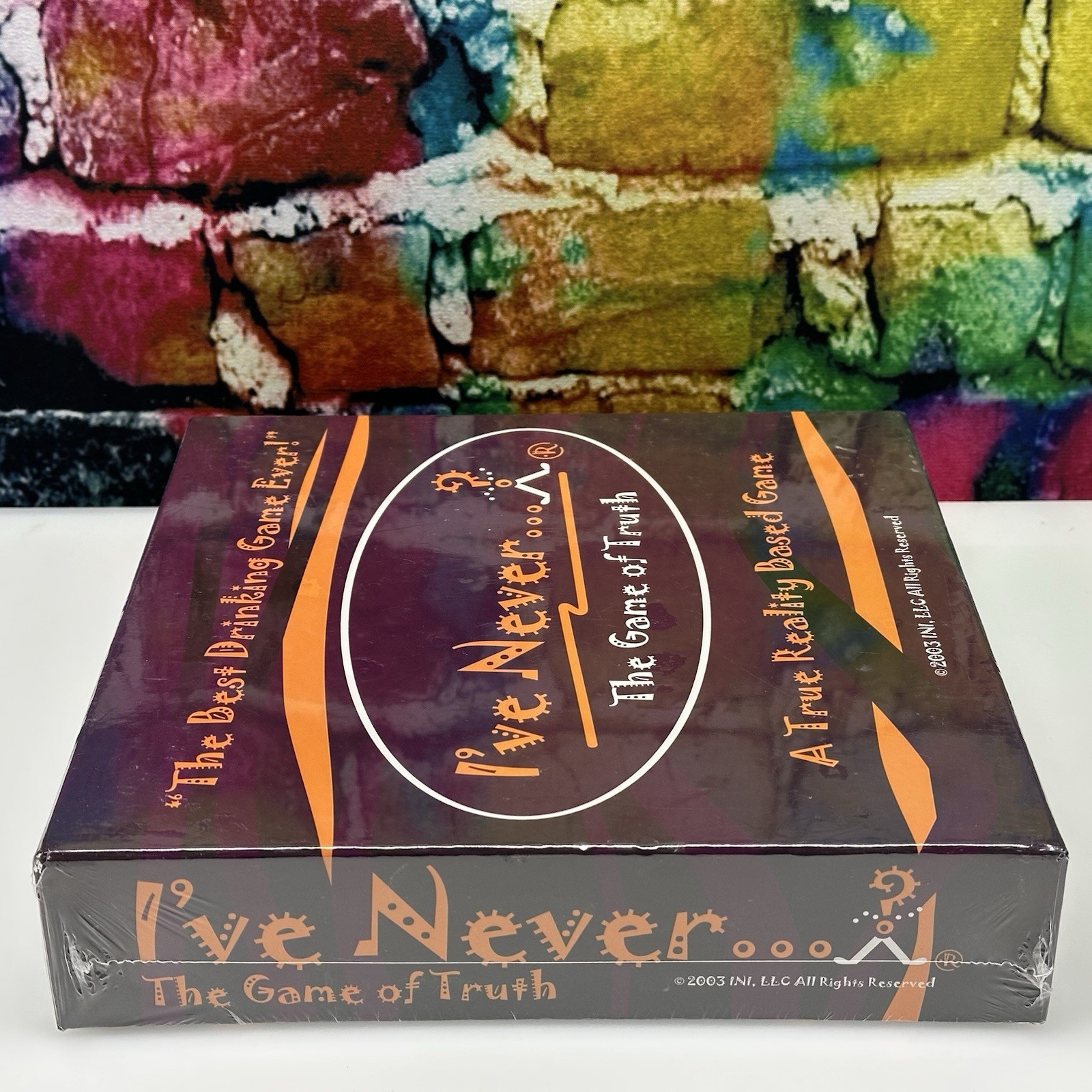 I’ve Never…The Game of Truth A True Reality Based Game 2003 Drinking Fun NEW!