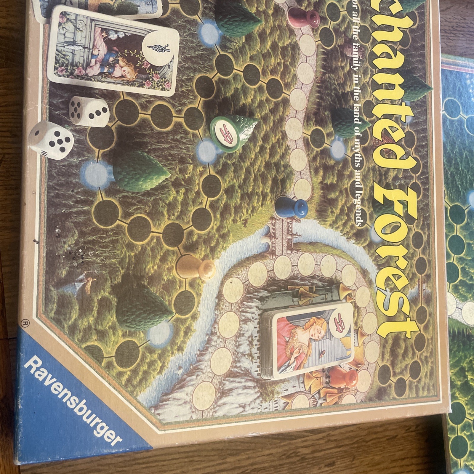 Enchanted Forest board game – 1982 – Made In West Germany First Edition COMPLETE