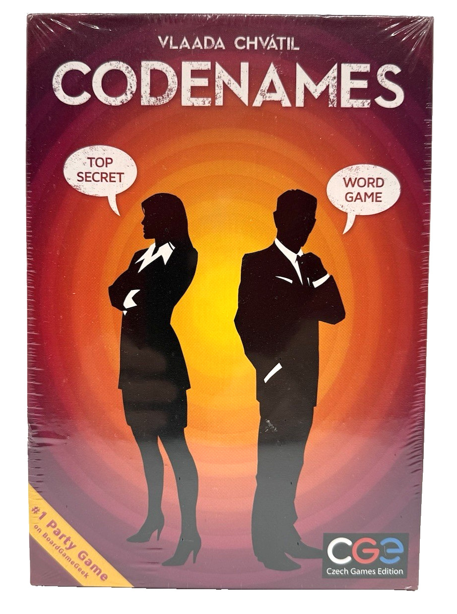 Czech Games Edition Vlaada Chvatil Codenames Top Secret Word #1 Party Game NEW