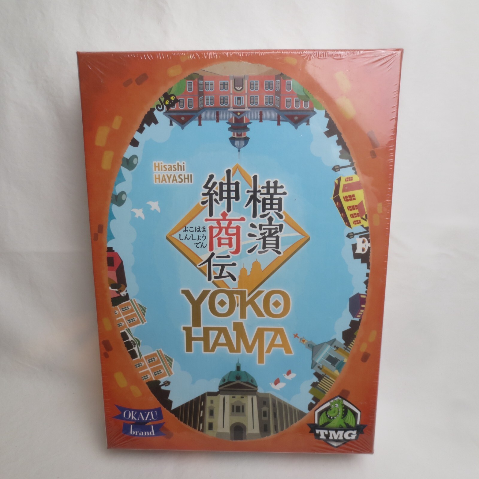 Yokohama Board Game DELUXE TMG Tasty Minstrel Out Of Print NEW Factory Sealed