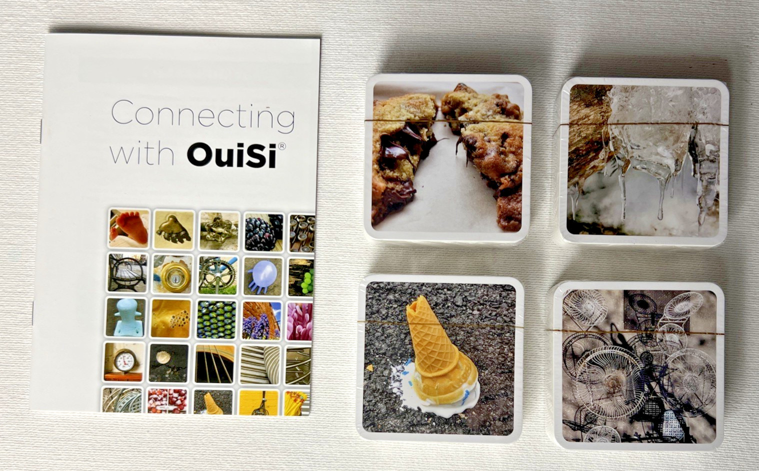 OuiSi: Creative Photo Card Games that Ignite a Sense of Connection, Open Box