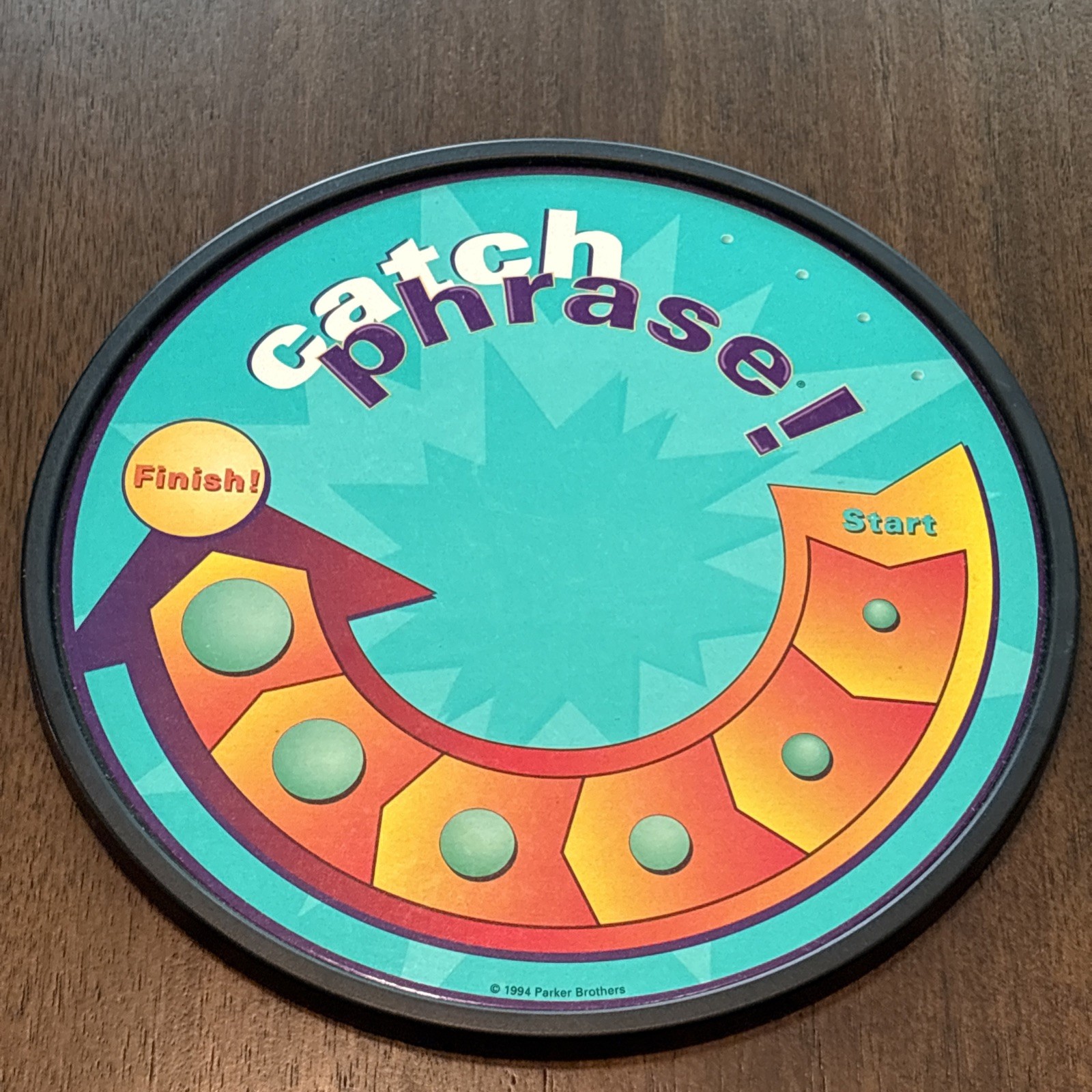 Catch Phrase Board Game 100% Complete 1994 Vintage Timer Tested & Works