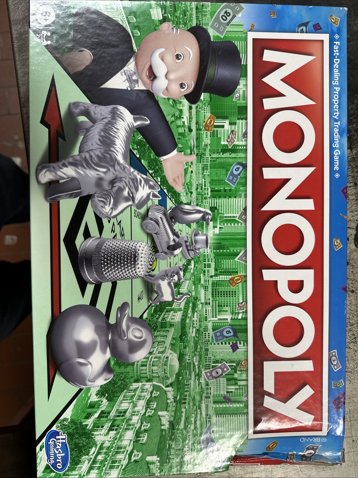 Monopoly Classic Board Game Hasbro Family Night 2-6 Players Ages 8+ Open Box Set