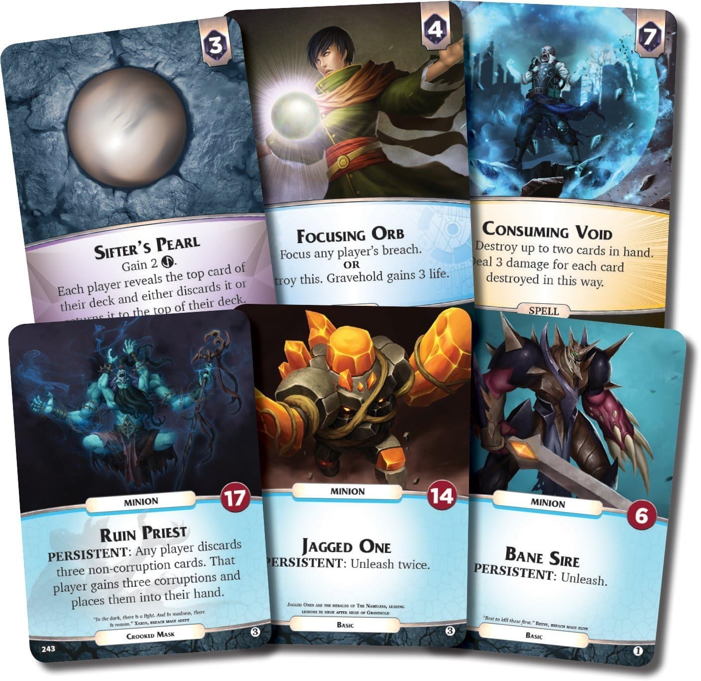 Indie Boards And Cards Aeons End 2E – Building Card For Night 1 4 Players