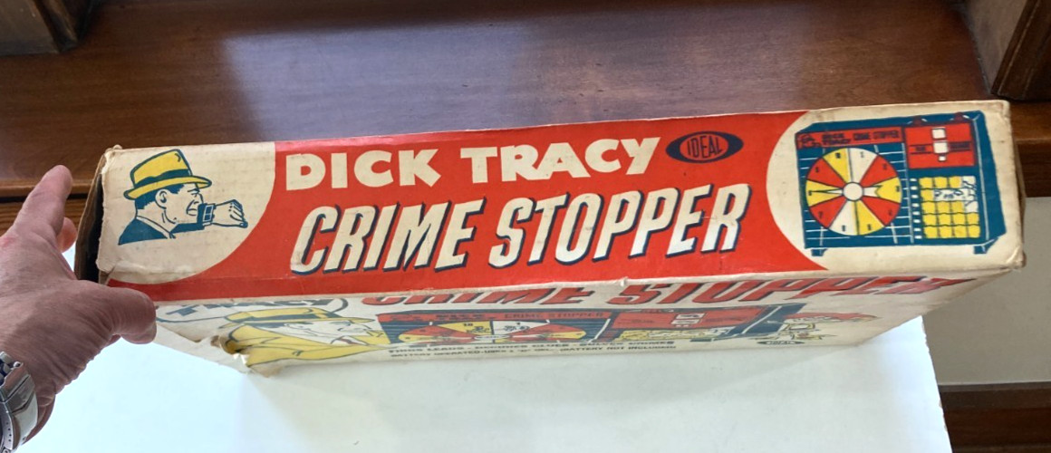 Dick Tracy Crime Stopper Game Complete -1963 Ideal Toy Corp. WORKS!!!