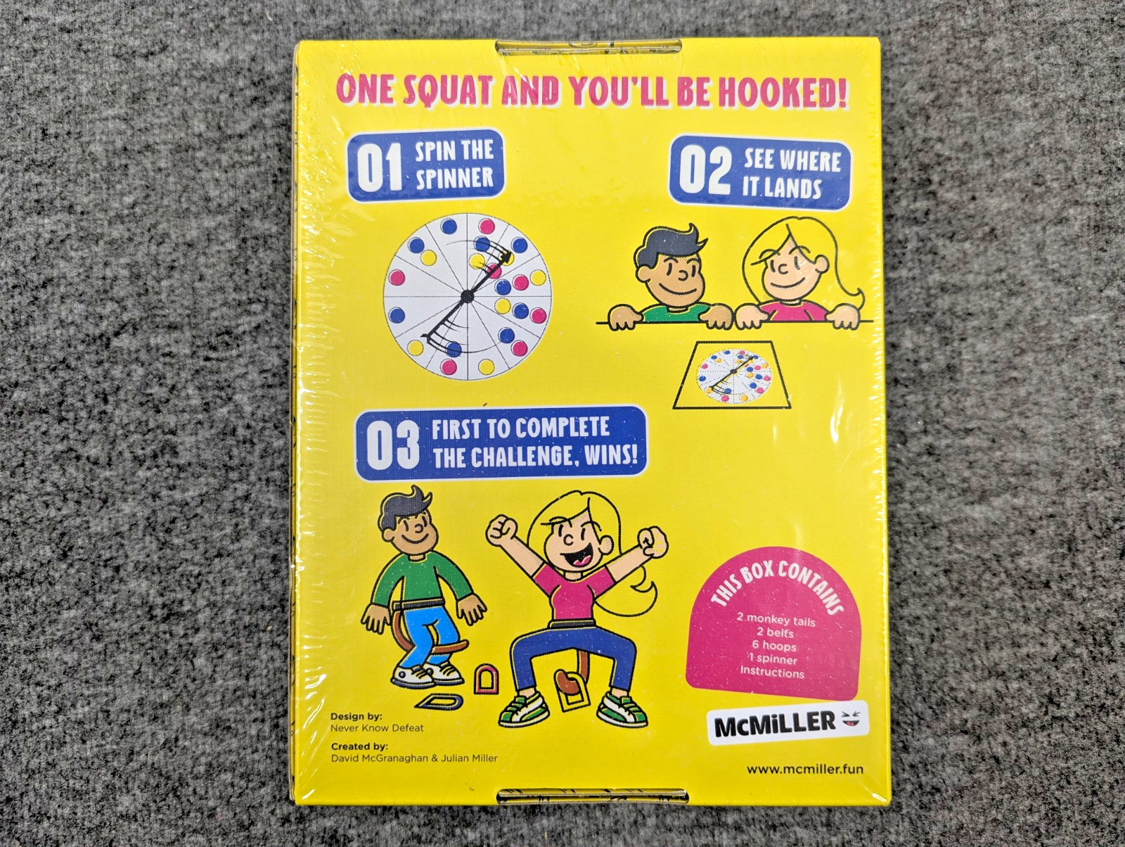 It’s Bananas! The Monkey Tail Game 2022 Party Game McMiller – New/Sealed