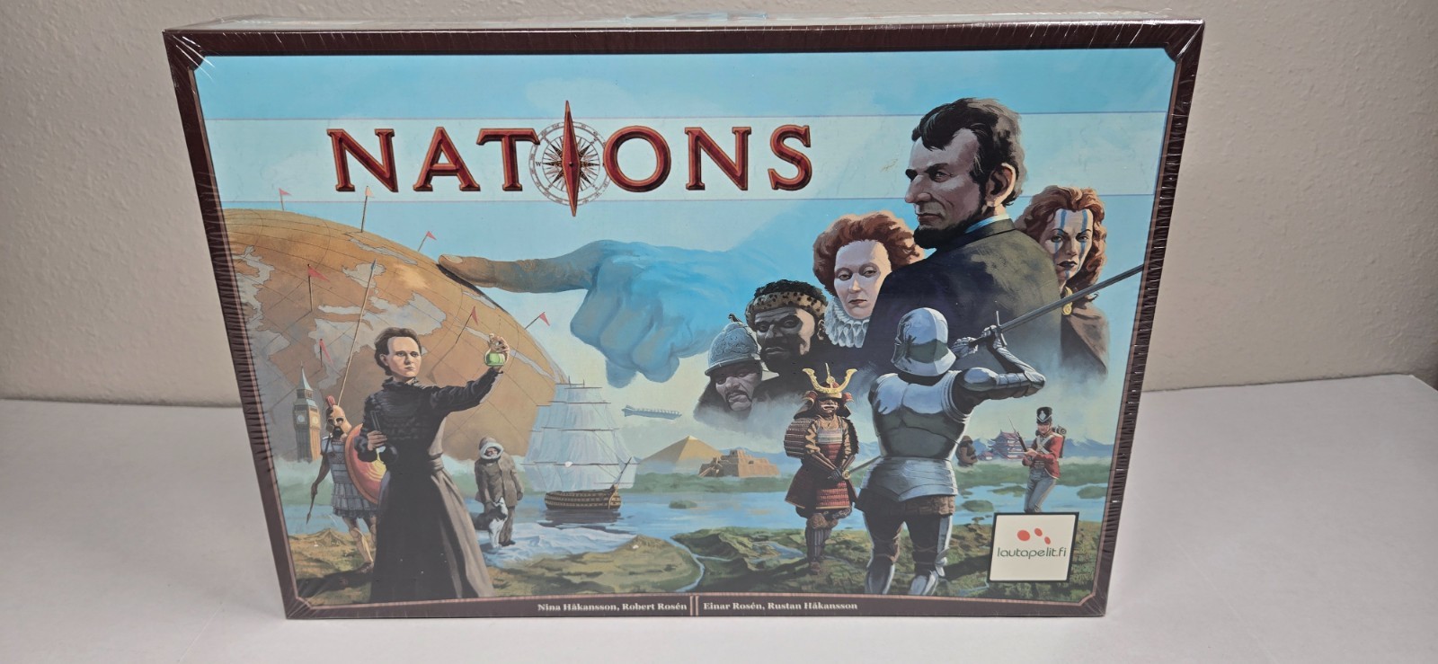 Nations Board Game Asmodee 2014 NEW Sealed Lautapelit
