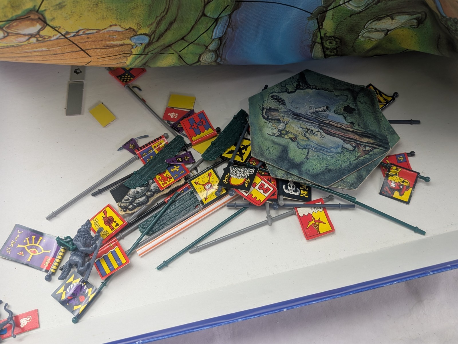 Vintage 1992 MB Fantasy Board Game Battle Masters Box