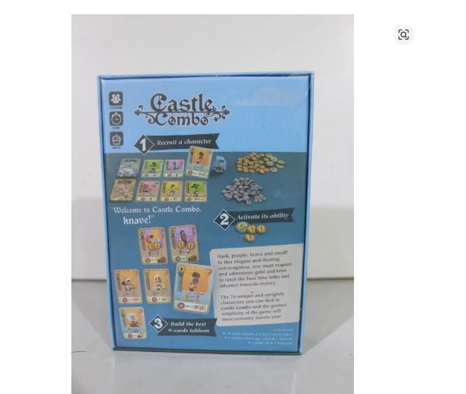 Castle Strategy Board Game English Party Family Table Card Game