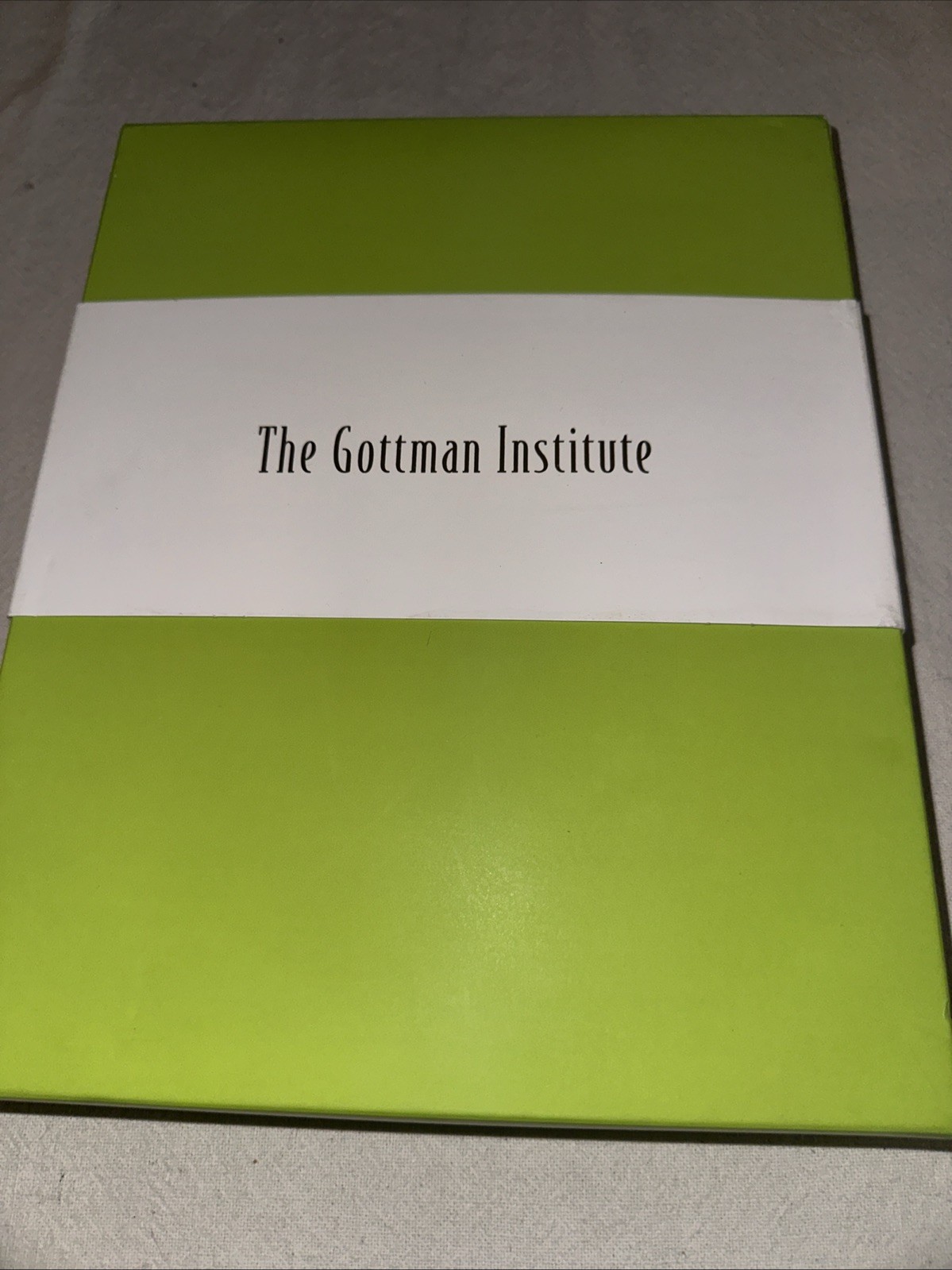 The Gottman Couples, The Seven Principles For Making Marriage Work New