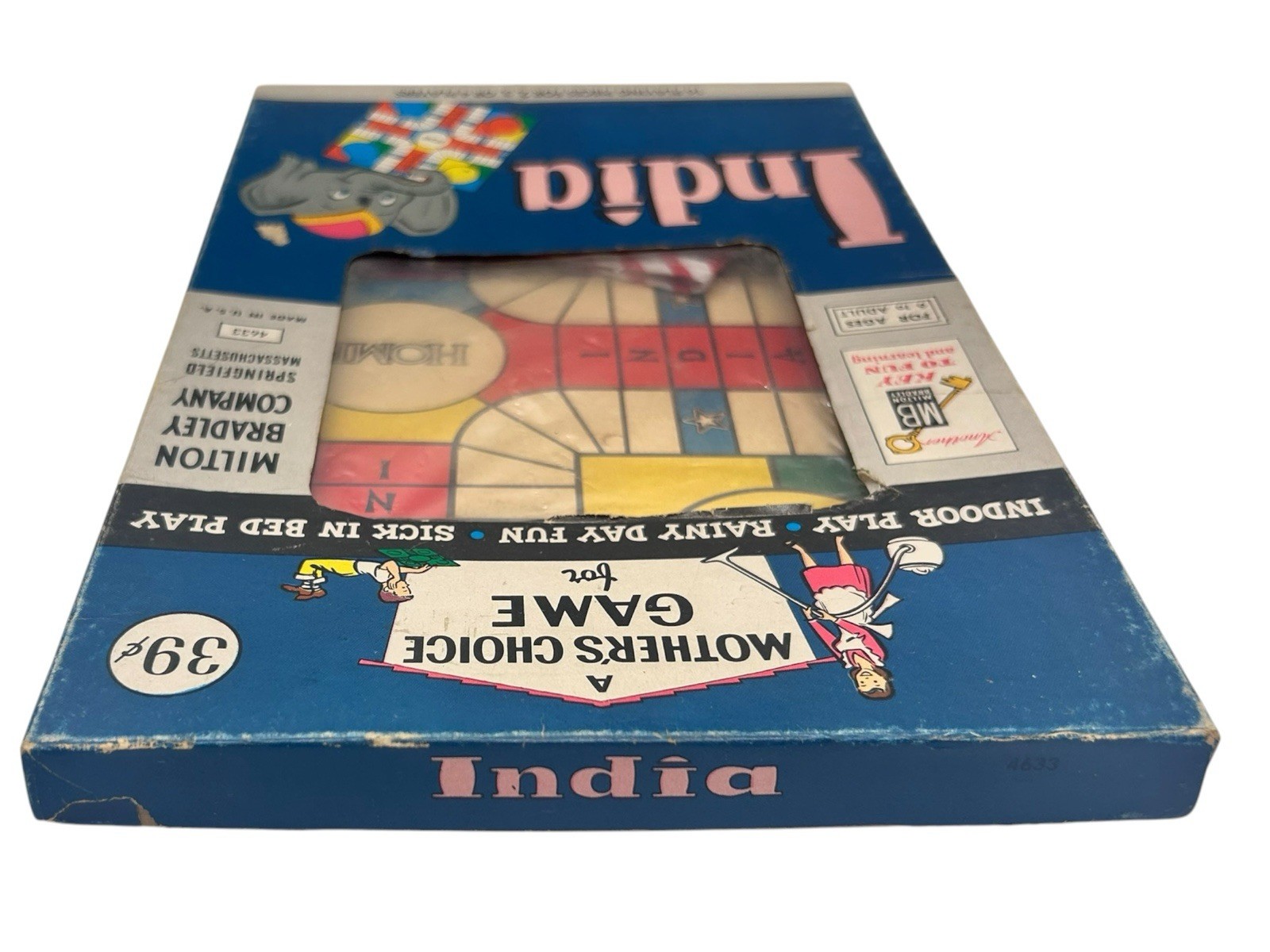 1956 Vintage Milton Bradley INDIA Game A Mother’s Choice #4633 Complete