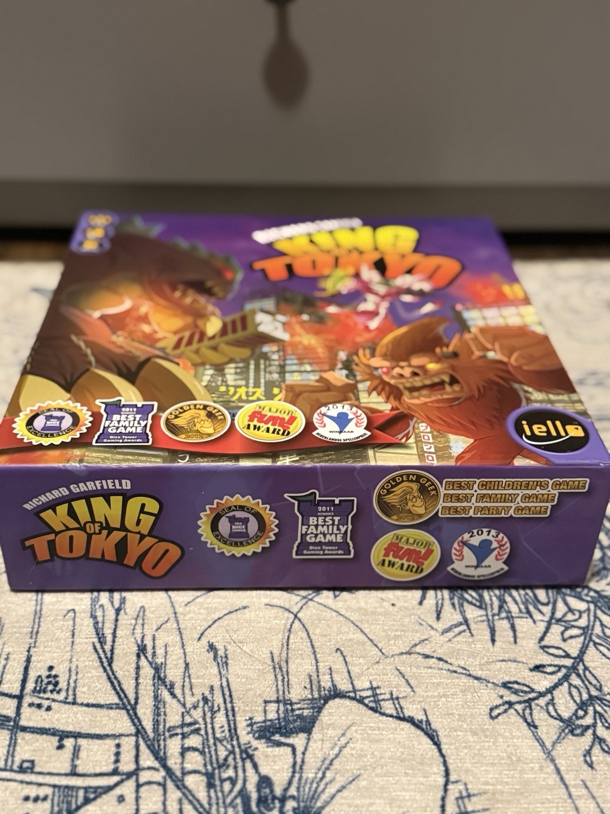 King of Tokyo Board Game COMPLETE Iello 2015 GigaMonster Richard Garfield