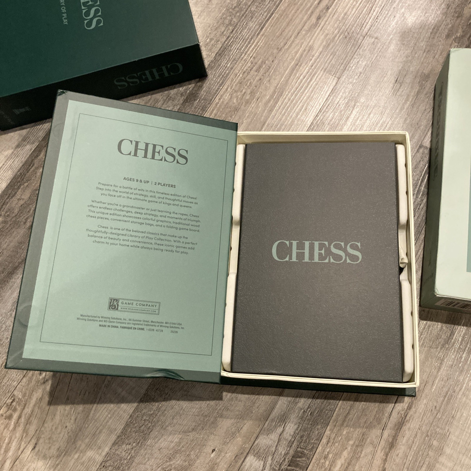 Library Of Play Chess, Monopoly and Trouble Collectors Edition Bookshelf Lot