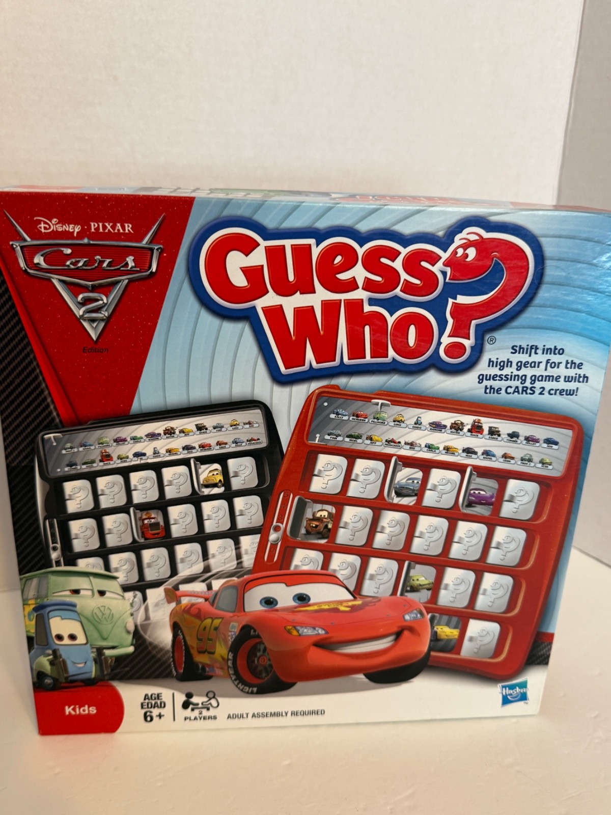 Disney Pixar Cars 2 Guess Who? Edition Board Game by Hasbro