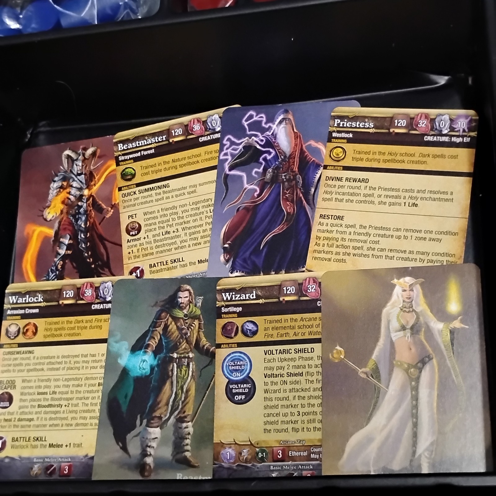 Mage Wars Game 2012 Arcane Wonders CIB