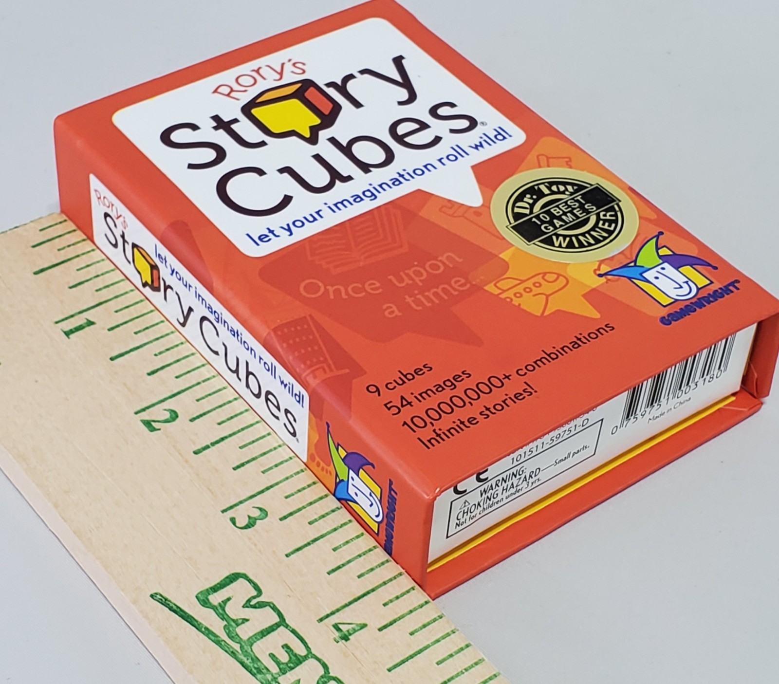 Rory’s Story Cubes Cooperative Creative Storytelling Dice Game ▪︎ Gamewright