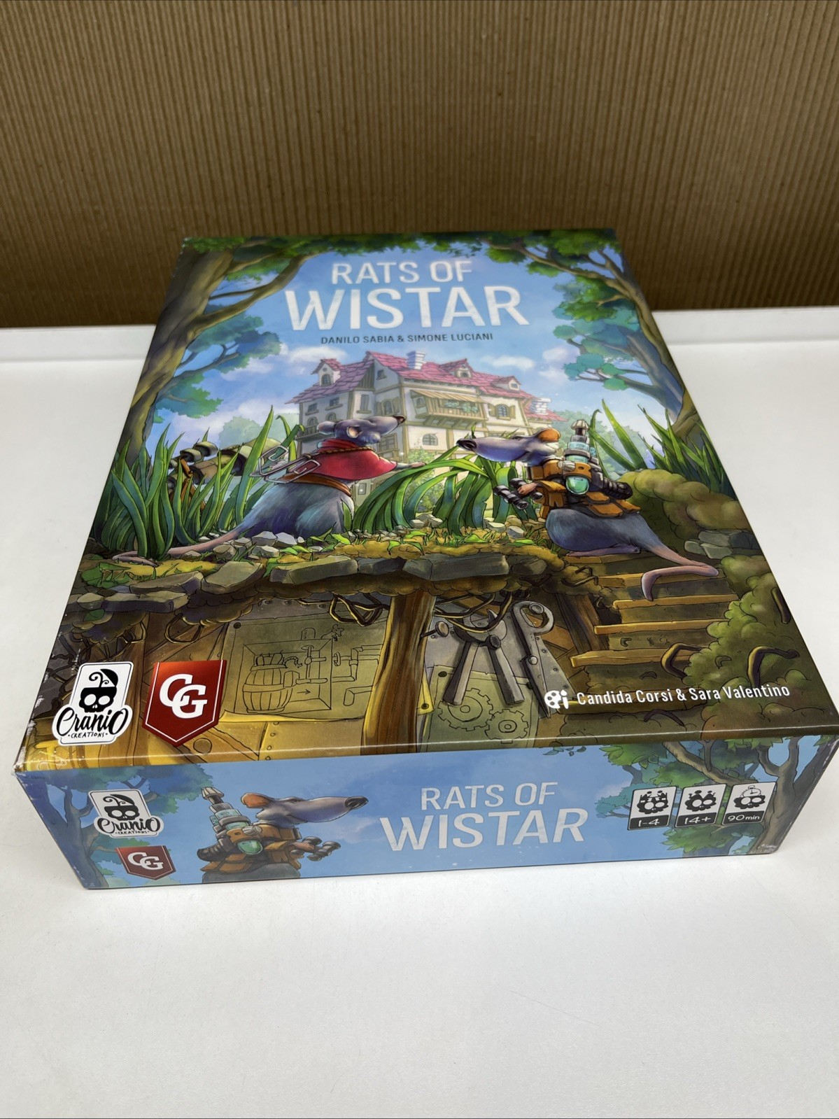 Rats of Wistar – Capstone Games 2024 – Complete! Excellent!