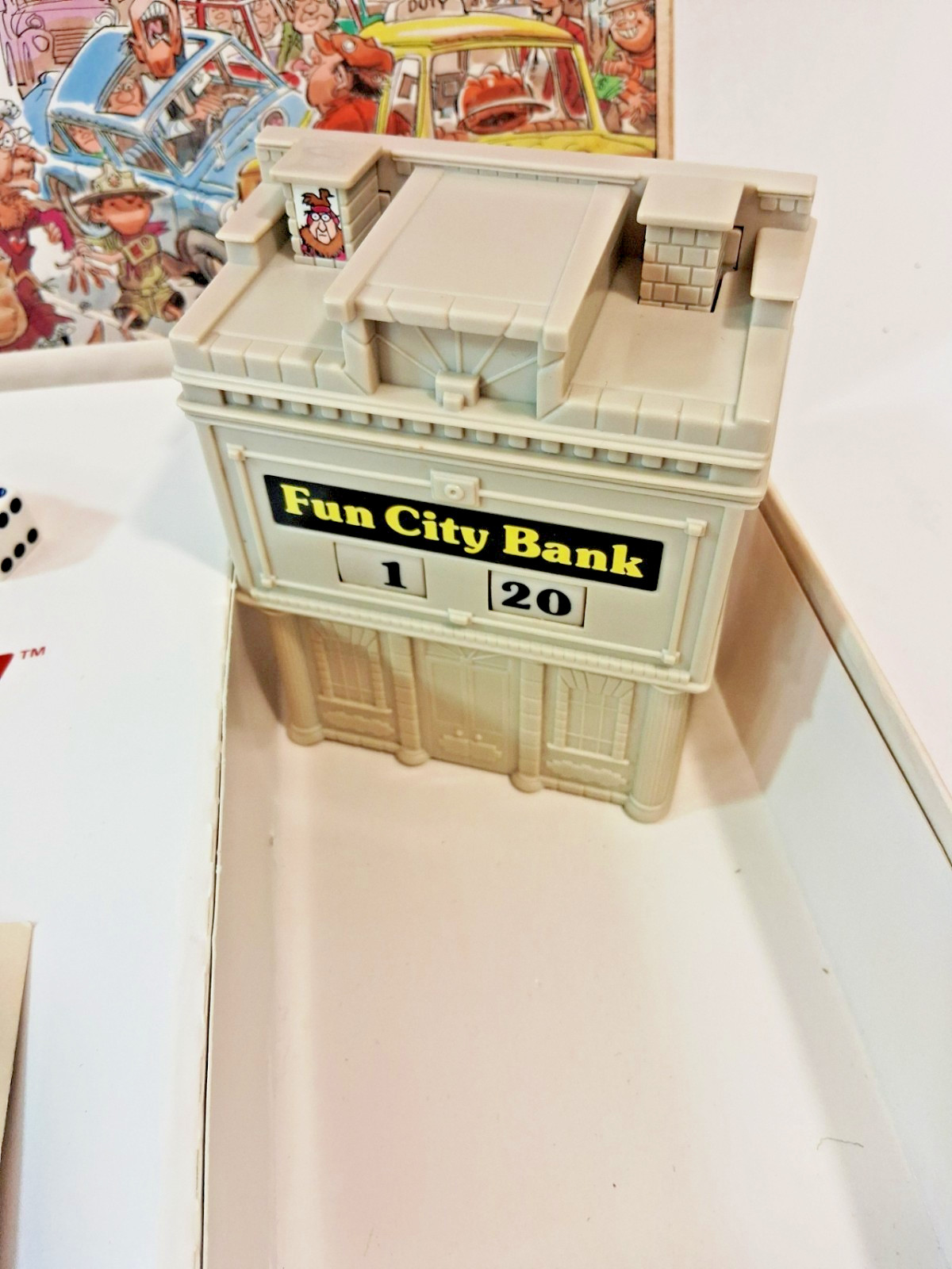 Fun City board game 100% Complete 1987 Parker Brothers vtg