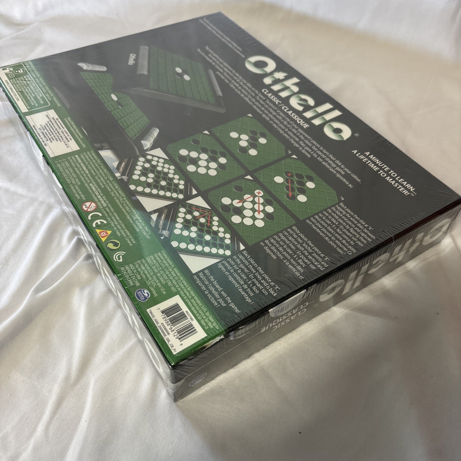 Othello Classic Board Game Spin Master Strategy Factory Sealed