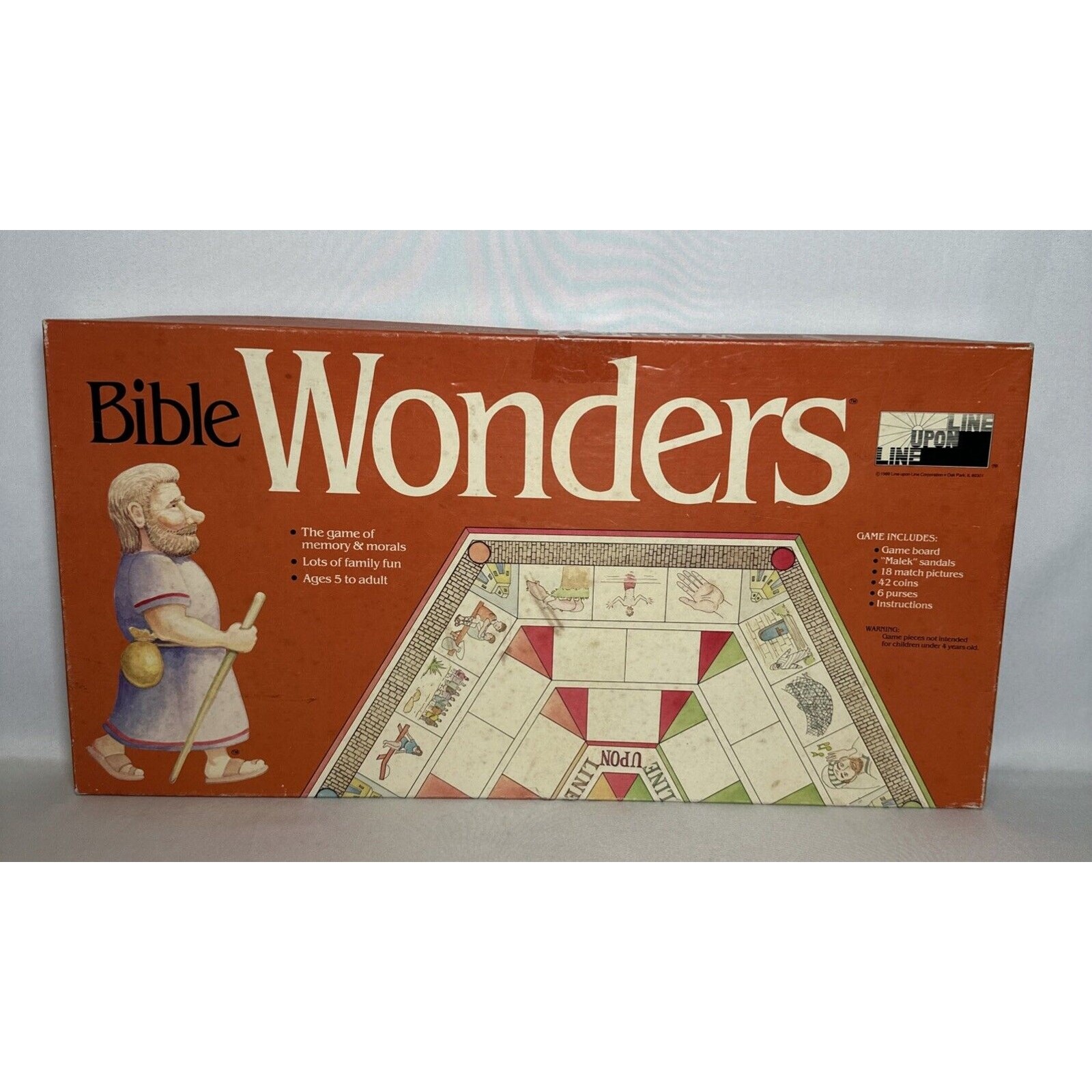 Bible Wonders Board Game – Vintage ages 5-adult