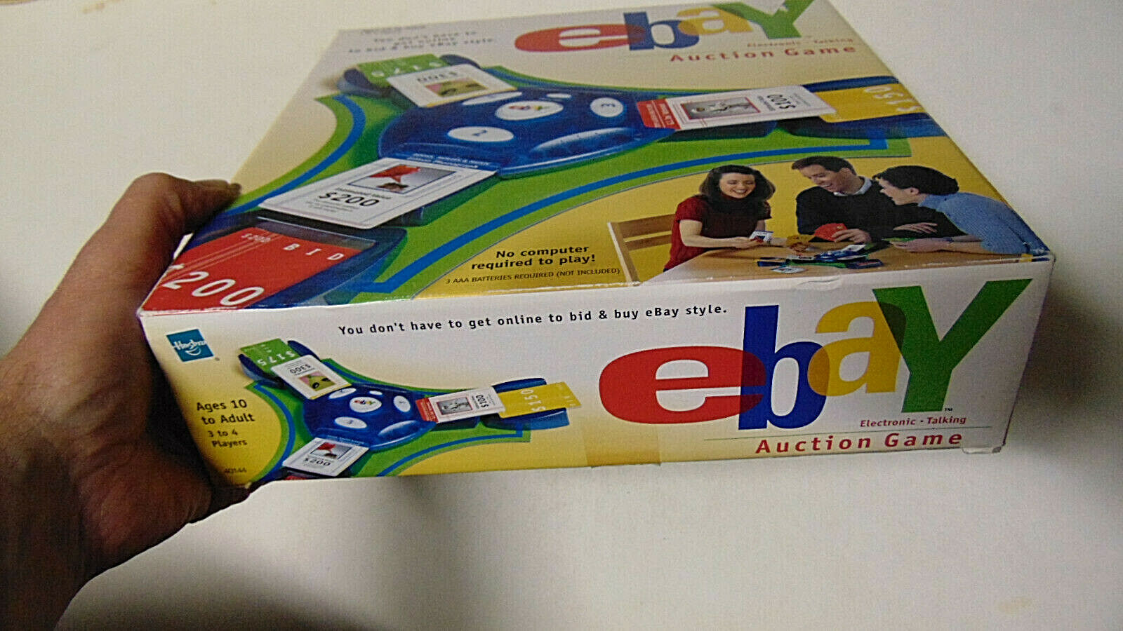 eBay Electronic Talking Auction Game 2001 Hasbro Parker Brothers