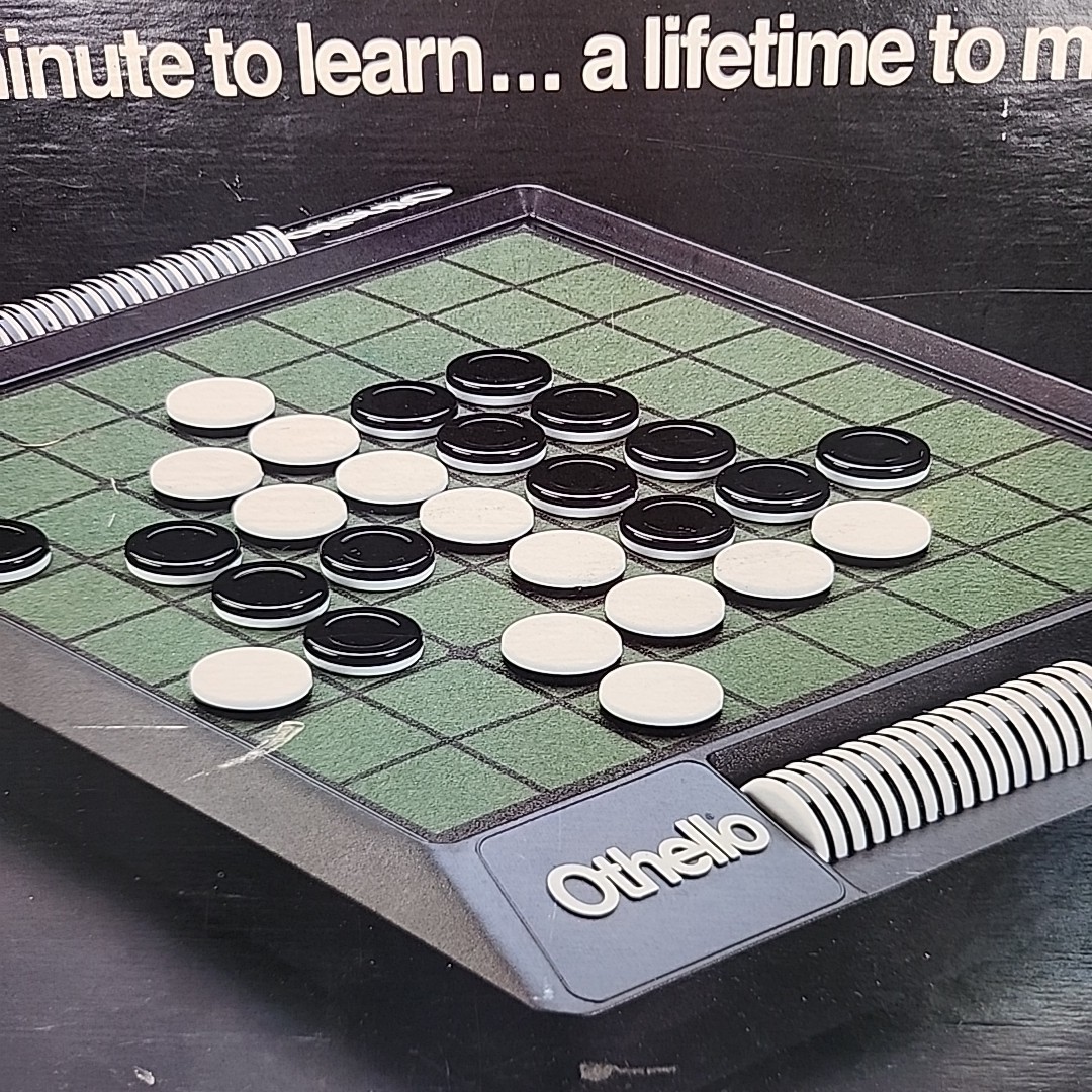 Othello Board Game Pressman COMPLETE Instructions Vintage 1990 Classic Strategy