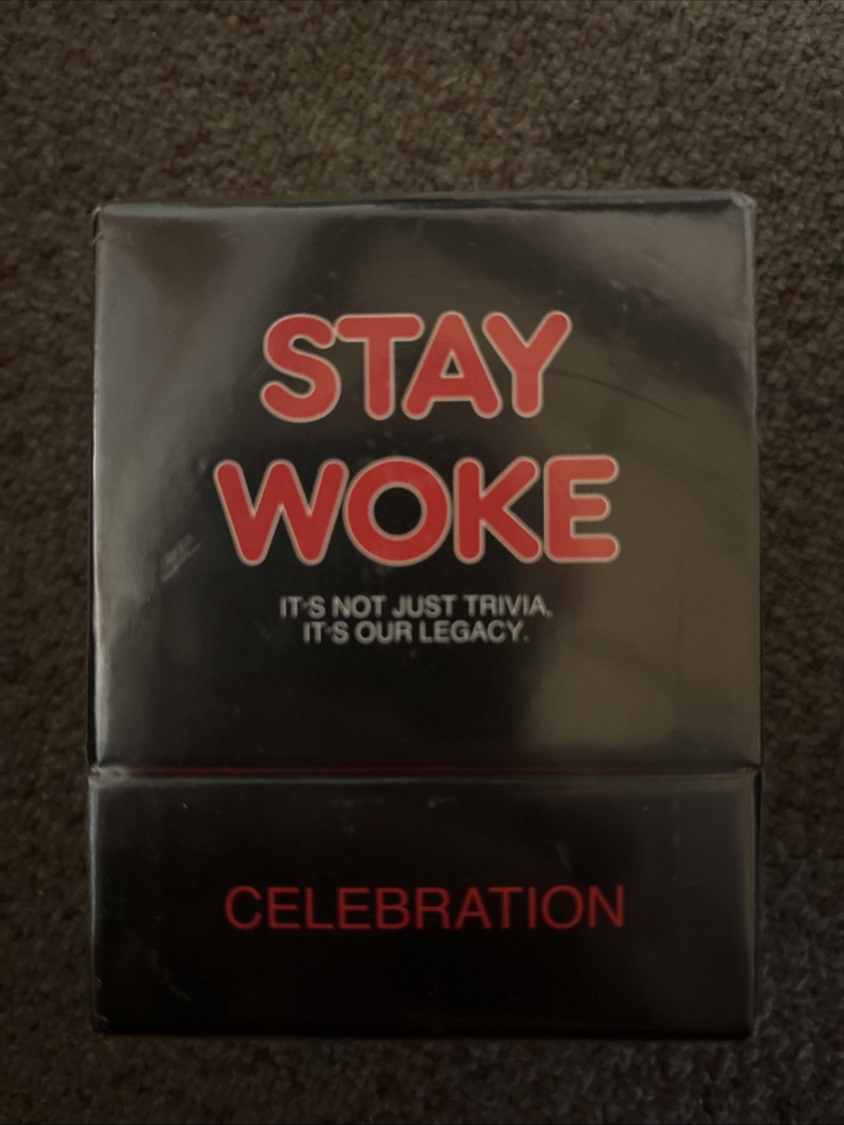 Stay Woke Celebration Culture Trivia Card Game Sealed Adult Party Game