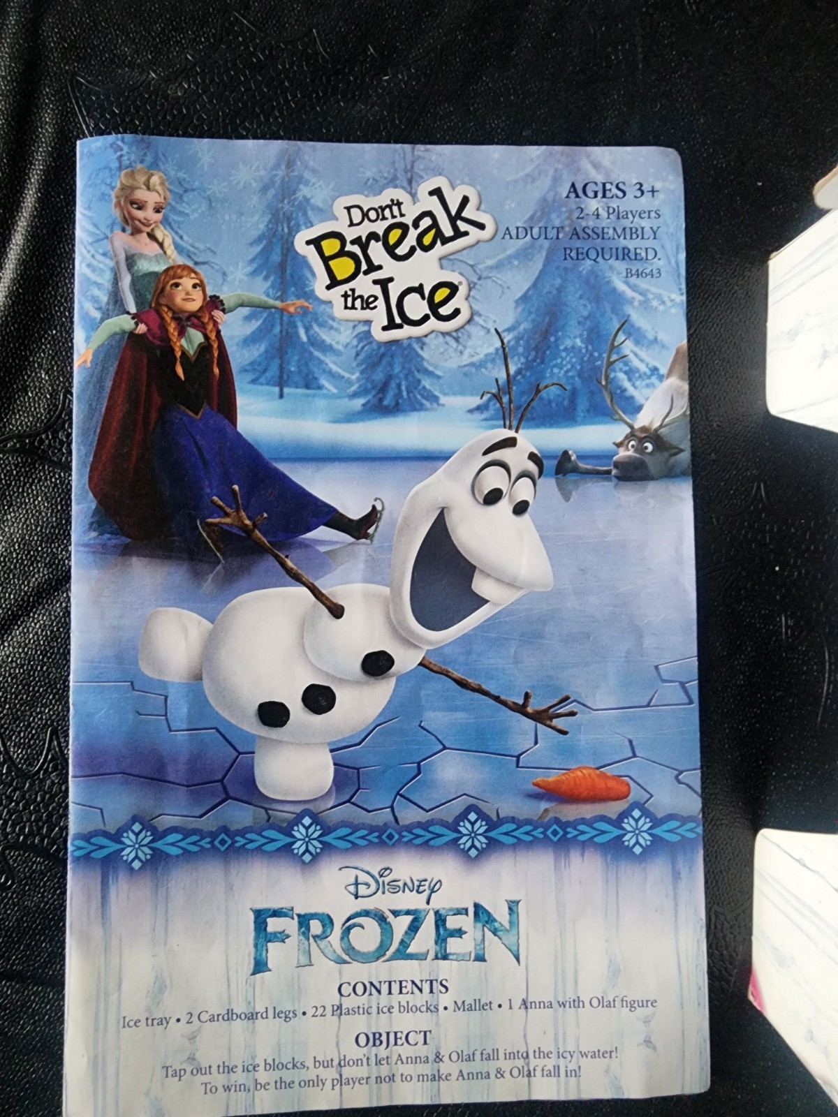 Disney’s Frozen Don’t Break the Ice Board Game – Hasbro 2015 Anna & Olaf Edition