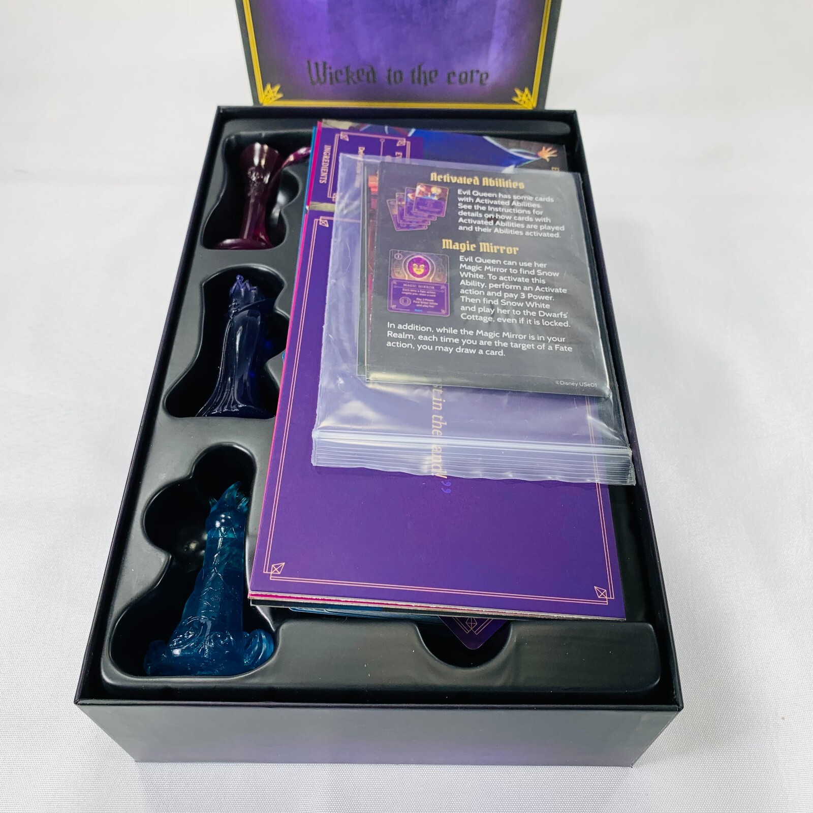 Disney Villainous Wicked to the Core COMPLETE Ravensburger 2019 Stand Alone Game